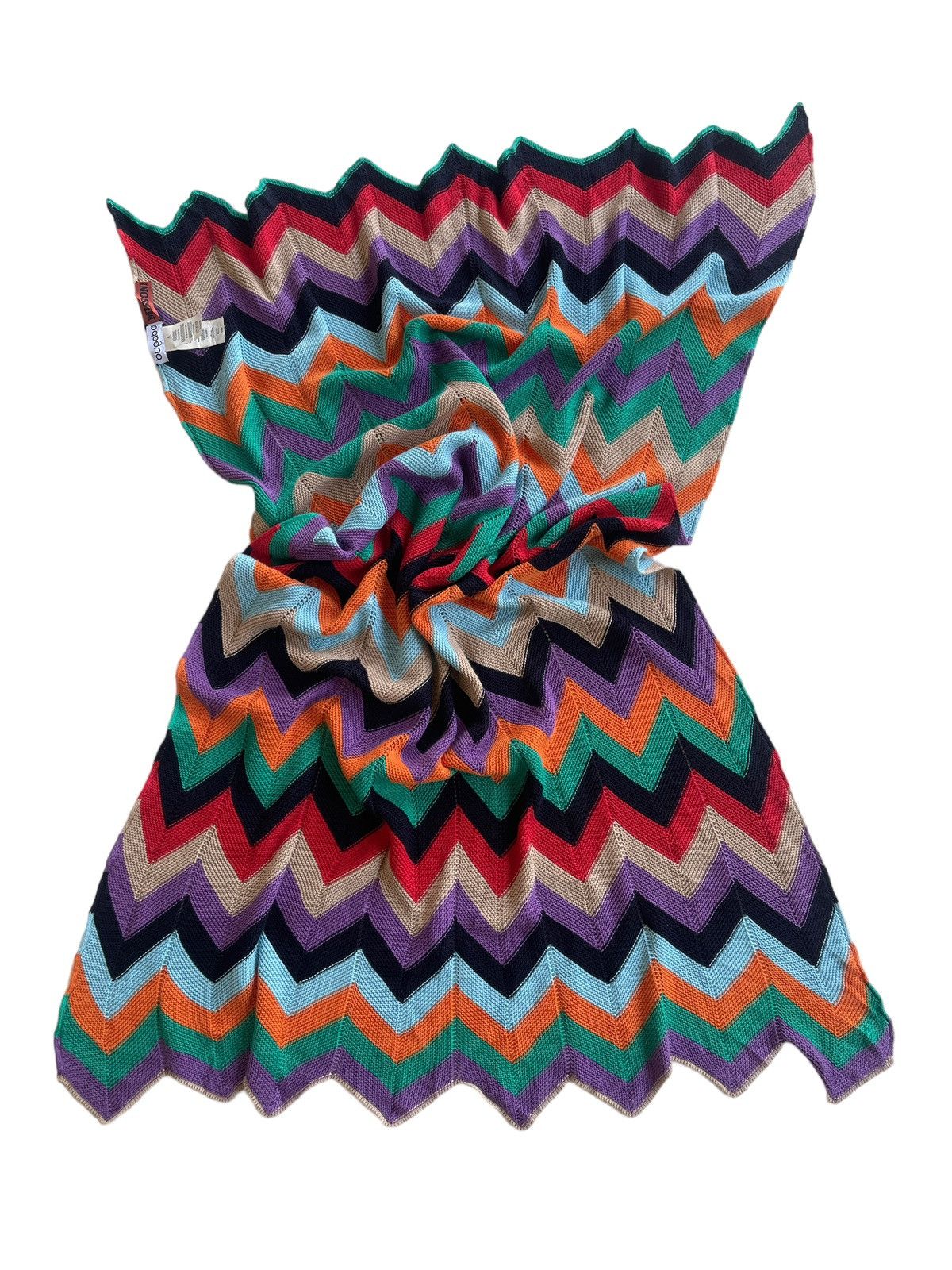 Missoni Missoni Rainbow Knitted Luxury Scarves Size ONE SIZE - 4 Thumbnail