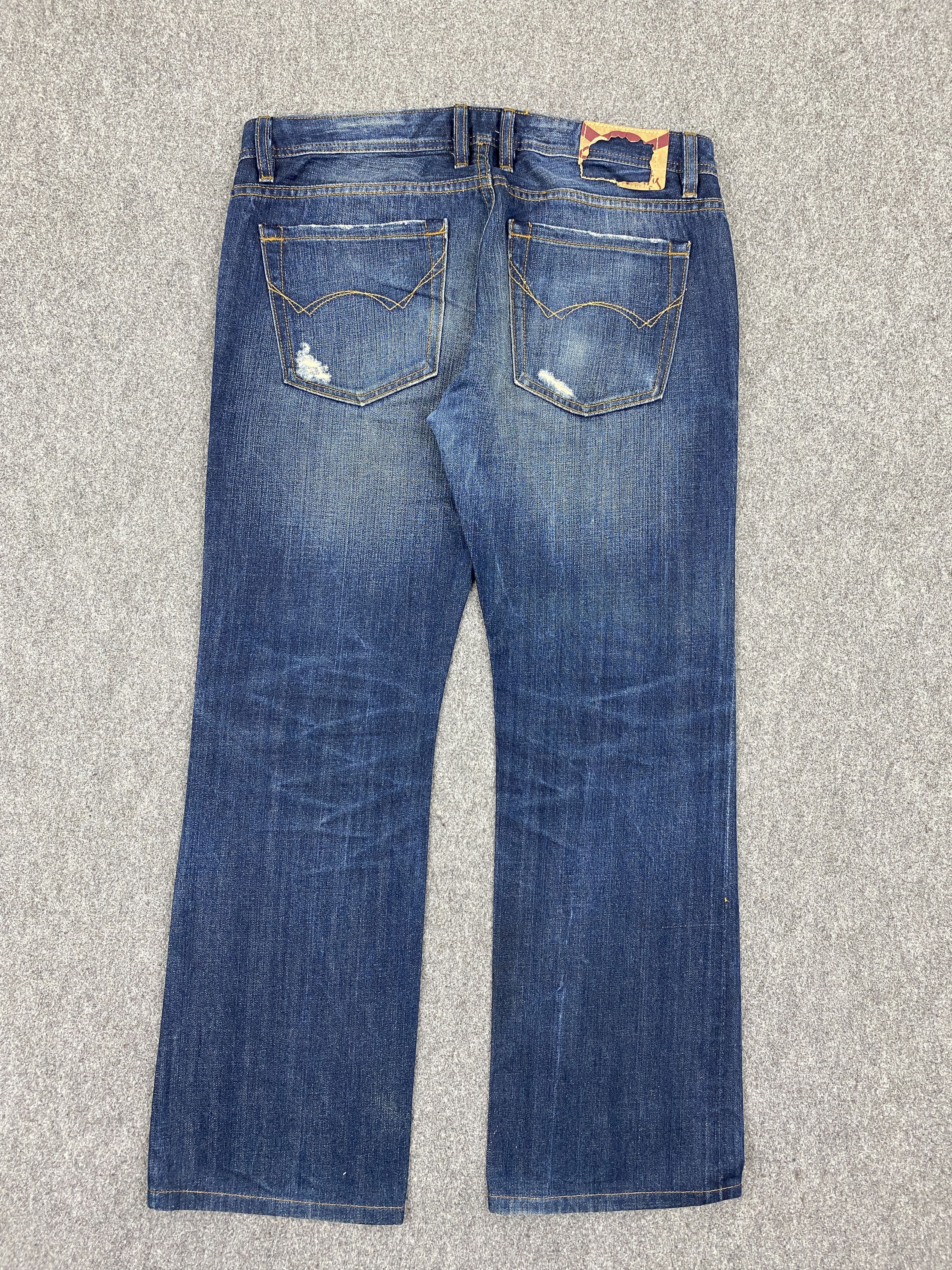 Vintage Vintage Cult Of Individuality Distressed Jeans DP2719 Size US 36 / EU 52 - 3 Thumbnail