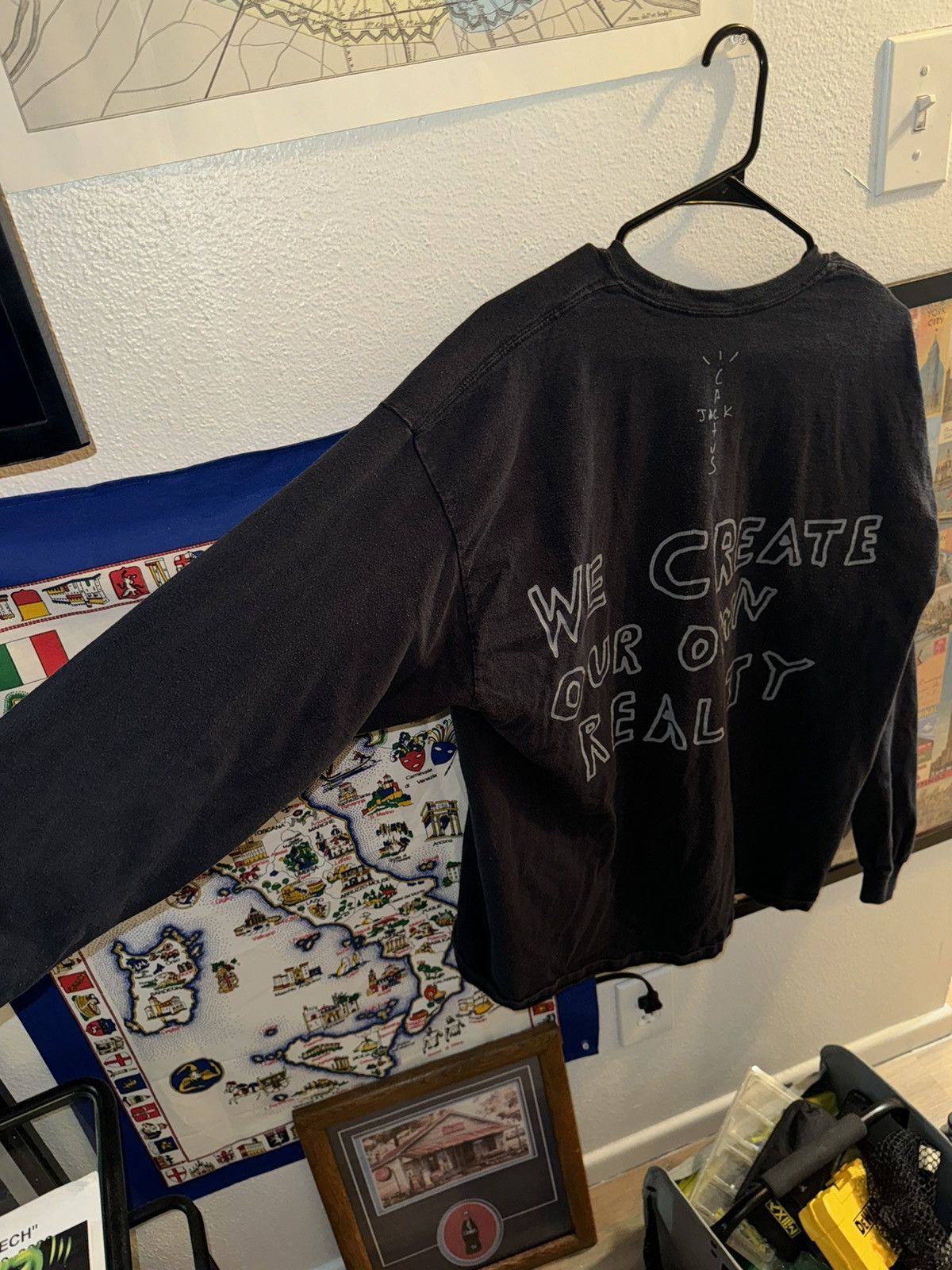 Travis Scott Travis Scott Jackboys Shatter Longsleeve tee Size US XL / EU 56 / 4 - 4 Thumbnail