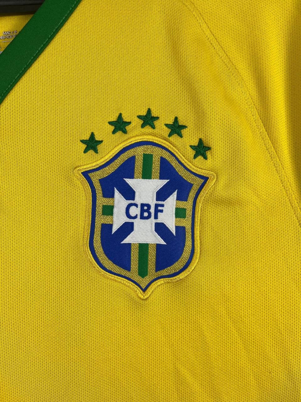 Nike Brazil CBF 2014 Home Shirt Football Soccer Jersey Nike Sz M Size US M / EU 48-50 / 2 - 2 Thumbnail