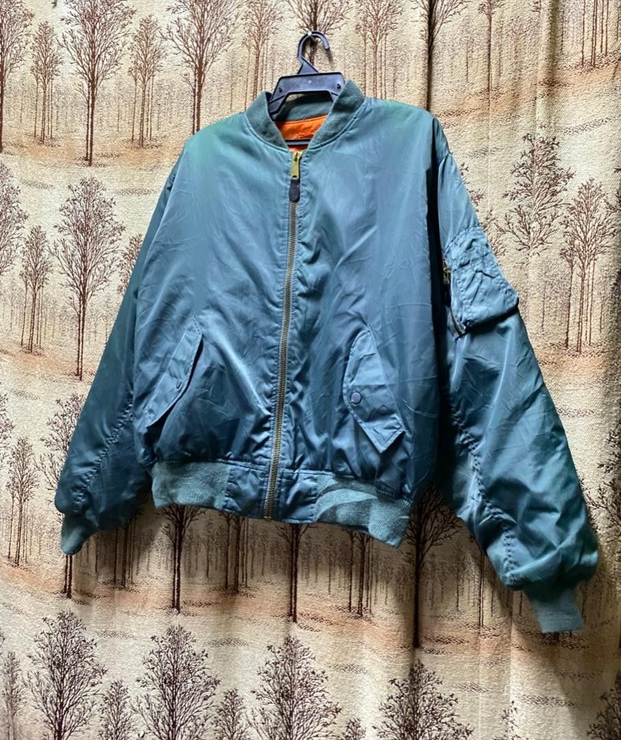 Japanese Brand Jacket Flyers Man intermedate MA 1 Size US L / EU 52-54 / 3 - 1 Thumbnail