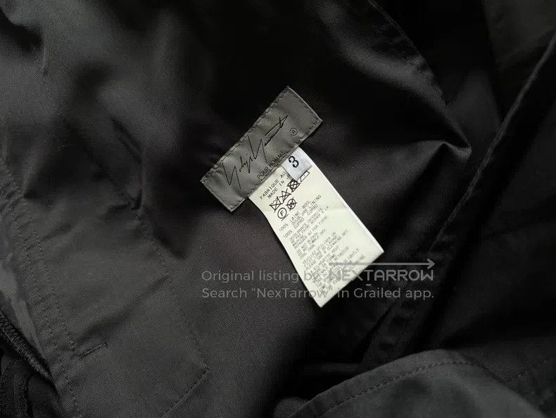 Yohji Yamamoto Yohji Yamamoto Size 3 Cropped wide-leg pants with a crotch| Size US 30 / EU 46 - 4 Thumbnail
