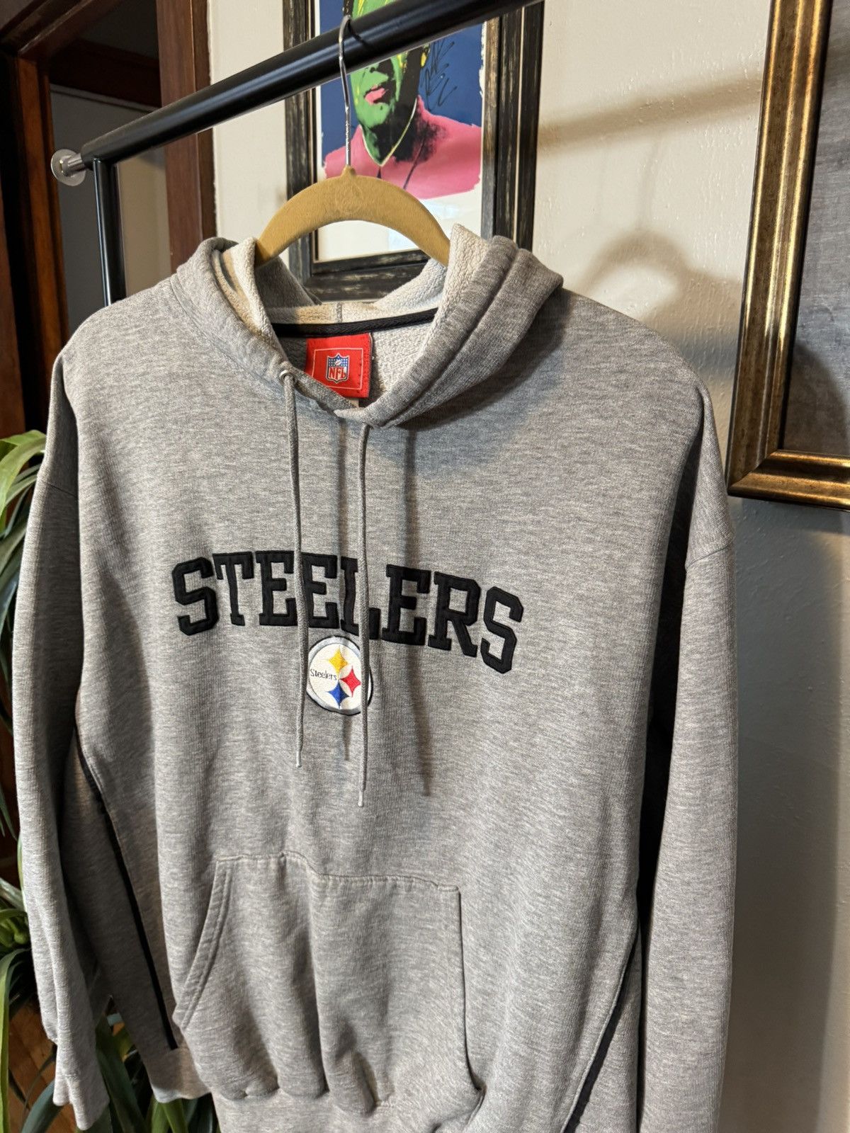 NFL × Vintage Vintage Pittsburgh Steelers Hoodie Size US XL / EU 56 / 4 - 3 Thumbnail
