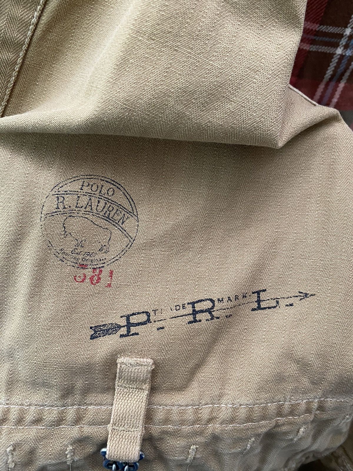 Polo Ralph Lauren 1990s Polo Raplh Lauren Leather Trim Hunting multipocket Size US M / EU 48-50 / 2 - 20 Thumbnail