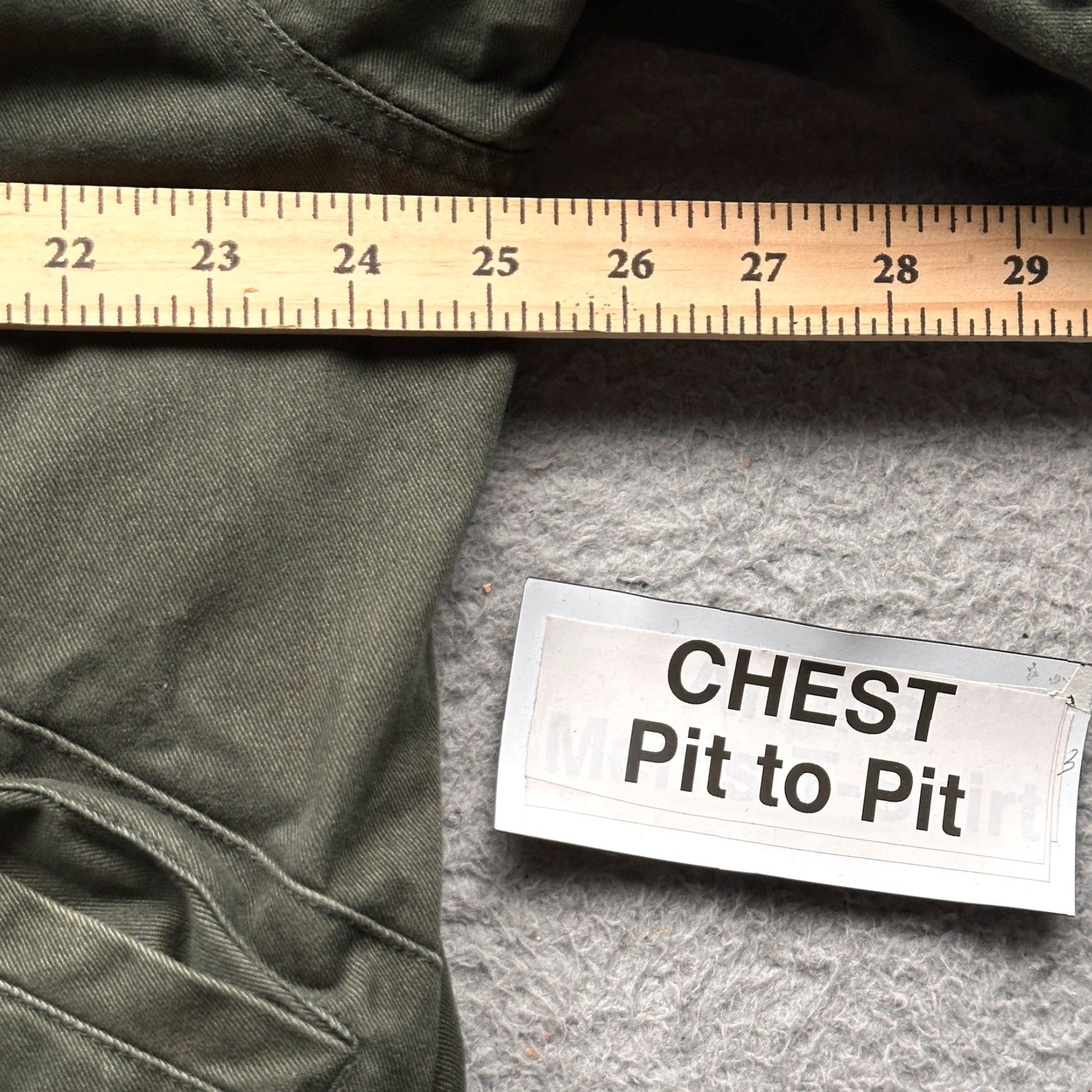 Vintage VINTAGE St Johns Bay Coat Mens Large Green Button Chore Field Lined Overcoat Size US L / EU 52-54 / 3 - 4 Thumbnail