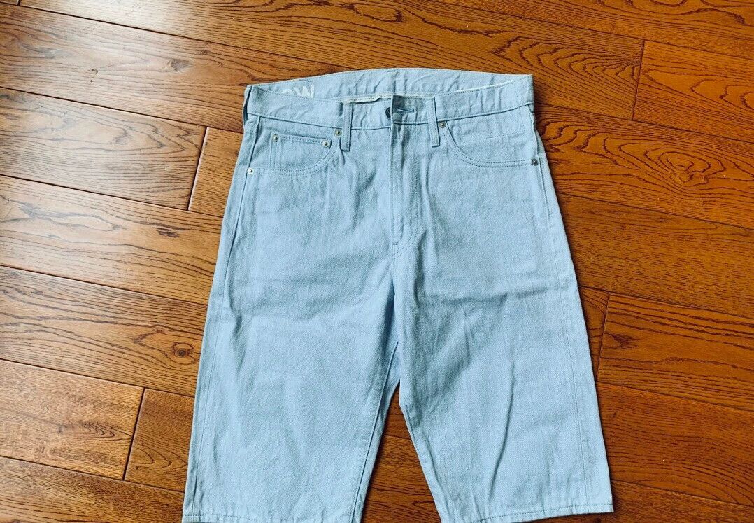 Visvim VISVIM snakeskin cut off denim shorts Size US 32 / EU 48 - 1 Thumbnail