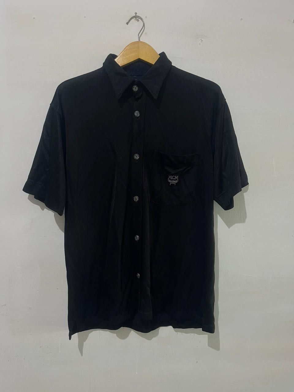 Japanese Brand RARE premium MCM Vintage Monogram Tonal Black Size US M / EU 48-50 / 2 - 1 Thumbnail
