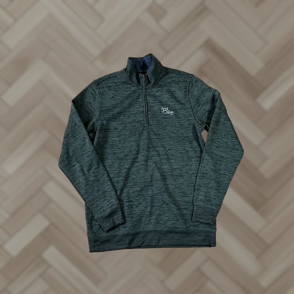 Under Armour Under Armour Mens Green 1/4 Zip Golf Pullover Activewear Size Medium Size US M / EU 48-50 / 2 - 1 Thumbnail