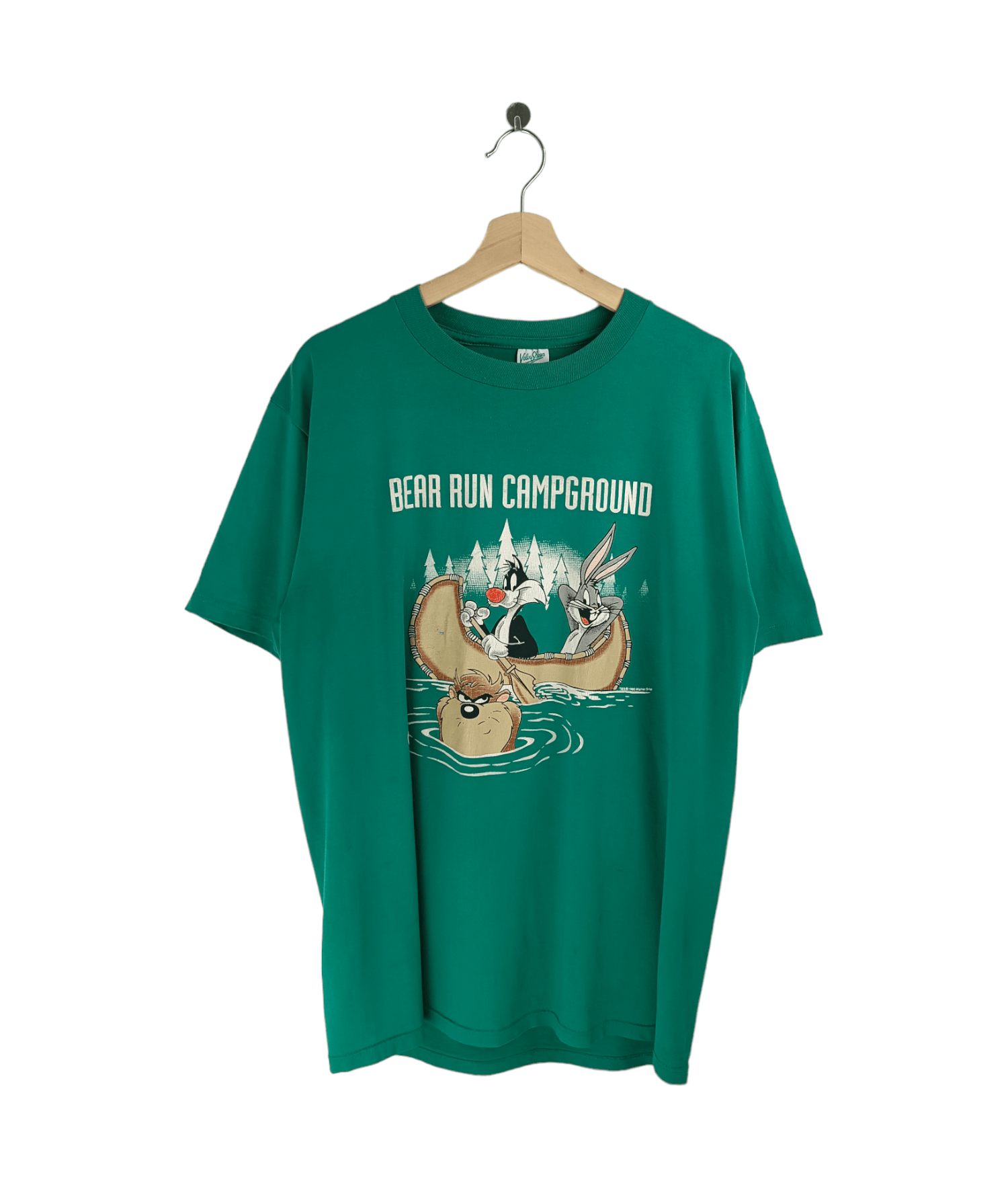 Vintage VINTAGE 1992 BEAR RUN CAMPGROUND LOONEY TUNES TAZ TWEETY Size US L / EU 52-54 / 3 - 1 Thumbnail