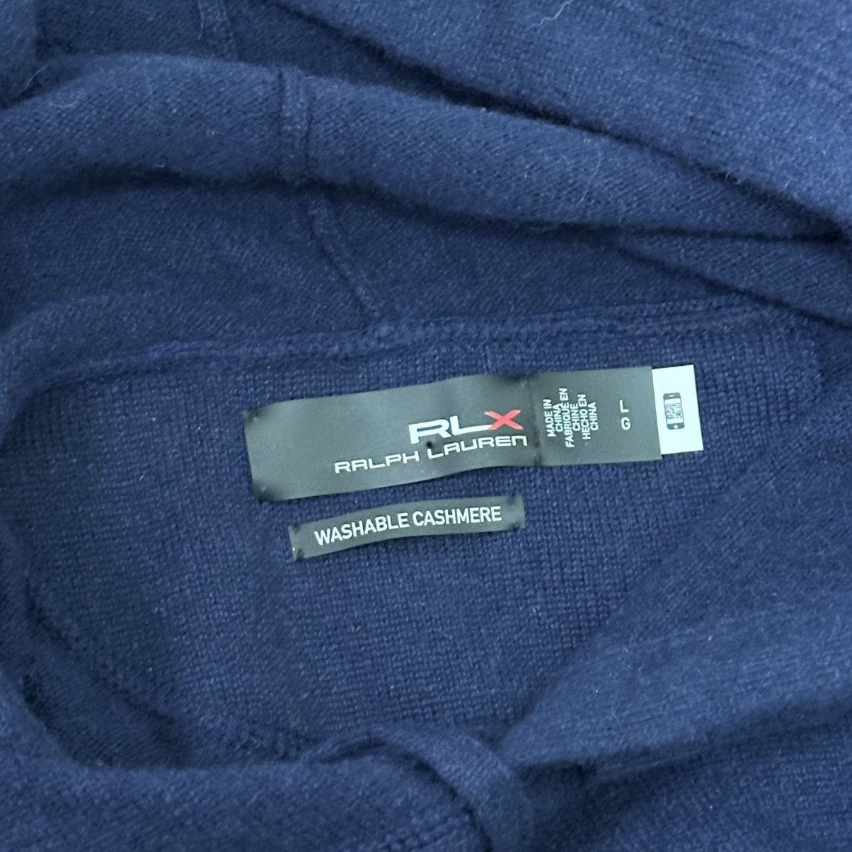 RLX Ralph Lauren Ralph Lauren RLX Cashmere Blue Sweater Golf Hoodie L Size US L / EU 52-54 / 3 - 5 Thumbnail