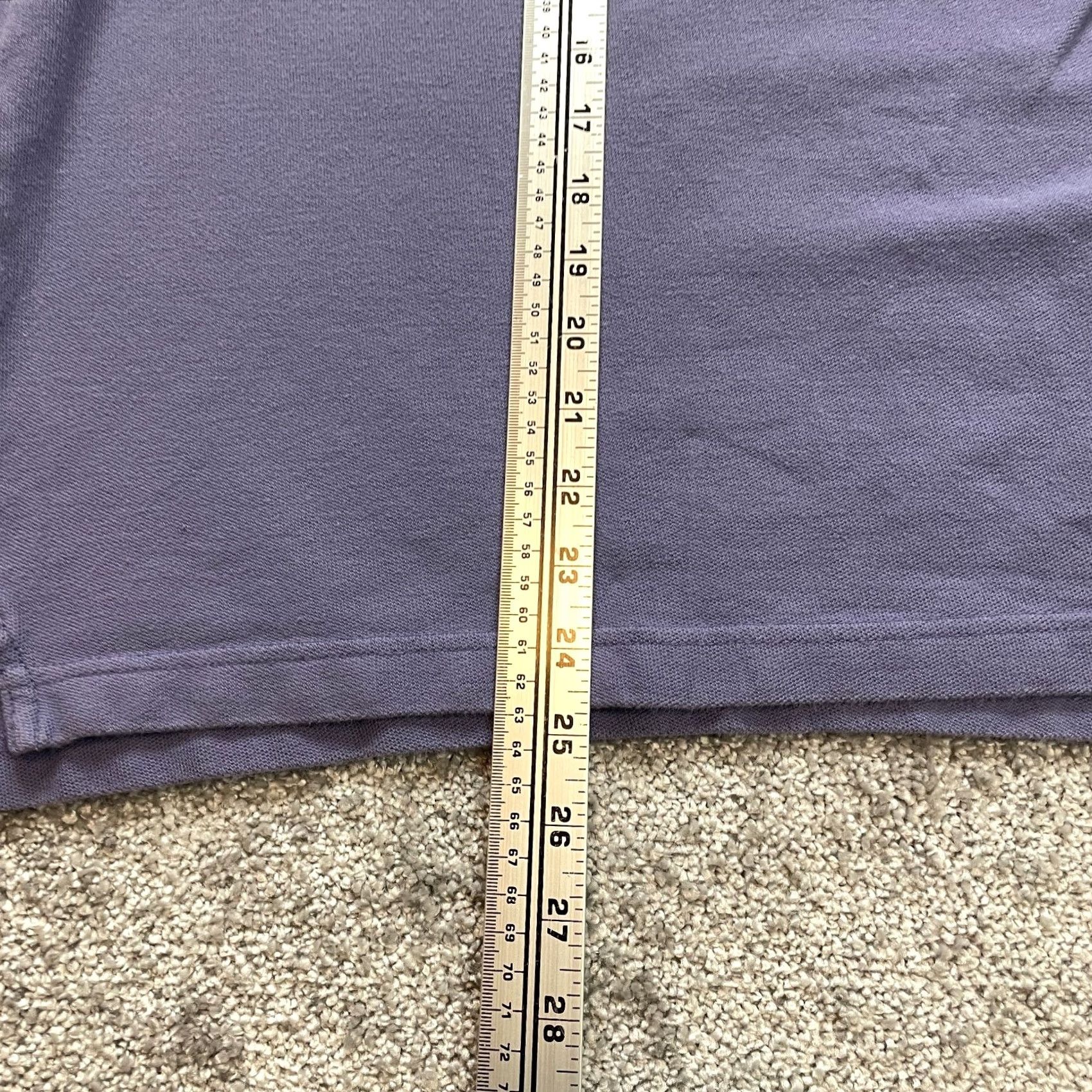 Cherokee VINTAGE Cherokee Polo Shirt Womens XL Light Purple Cotton Collared Short Sleeve Regular Fit Knit 100% Cotton Polo Women Purple 60s? Size XL / US 12-14 / IT 48-50 - 7 Thumbnail