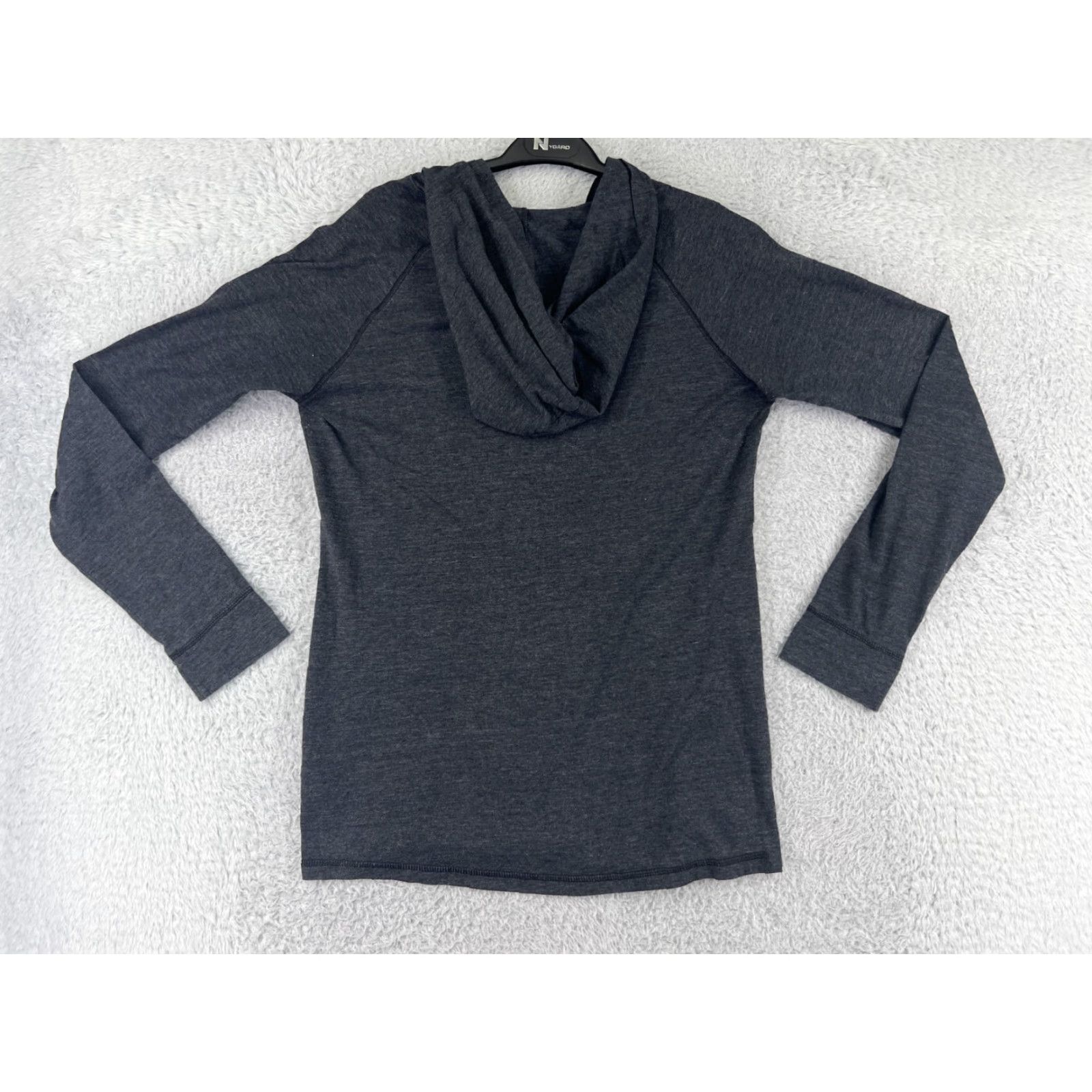 Adidas adidas Salt Lake Real Shirt Womens Shirt Large Gray Long Sleeve Hooded Polyester Size L / US 10 / IT 46 - 2 Thumbnail