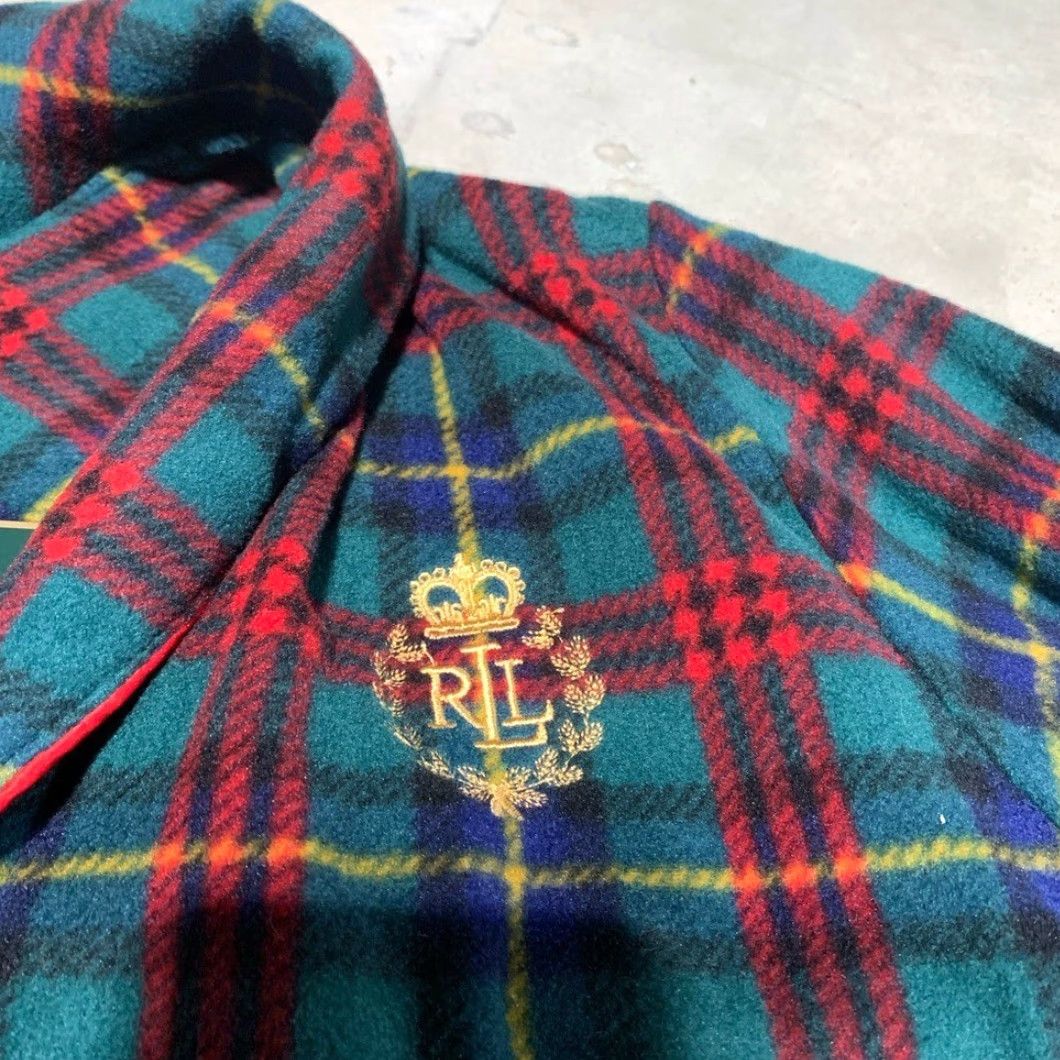 Ralph Lauren Lauren Ralph Lauren Plaid Nightgown Long Sleeve Fleece Gown Women XL Red Size XL / US 12-14 / IT 48-50 - 4 Thumbnail