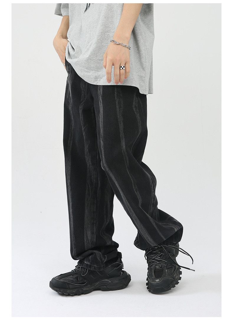 Japanese Brand × Jean Vintage high street washed straight jeans Size US 32 / EU 48 - 4 Thumbnail