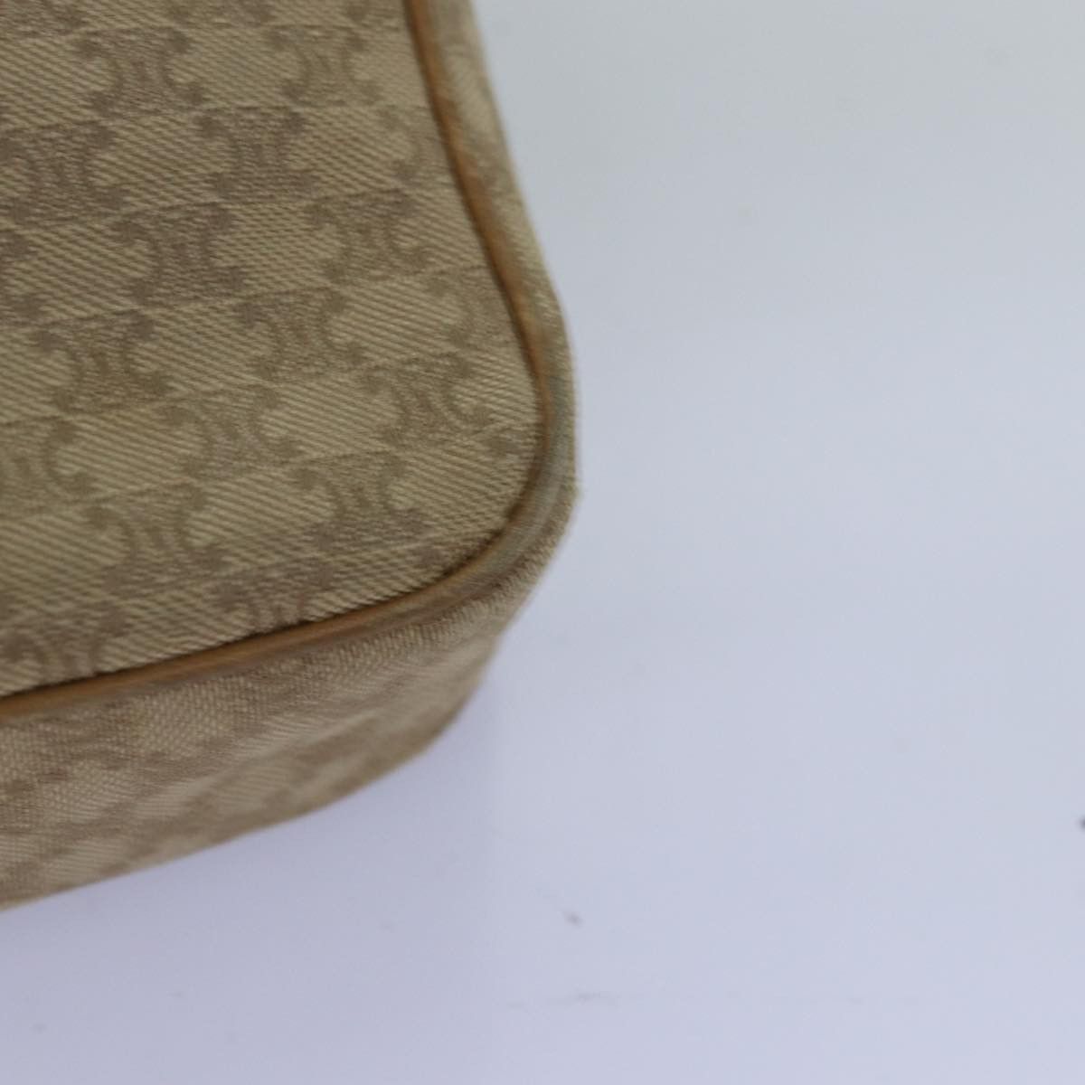 Celine CELINE Macadam Canvas Shoulder Bag Beige Size ONE SIZE - 16 Thumbnail