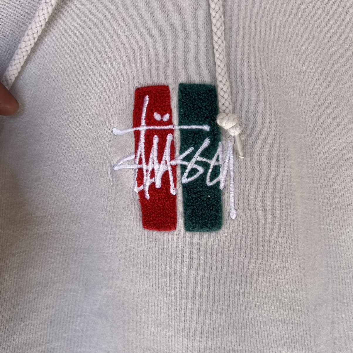 Stussy Stussy Applique Bars Size Medium, Green Red Off-White Size US M / EU 48-50 / 2 - 3 Thumbnail