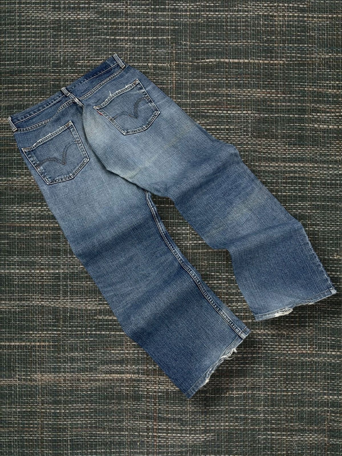 Levi's Vintage Clothing Vintage Original Designer Levis534 Distressed Straight Denim Size US 32 / EU 48 - 7 Thumbnail