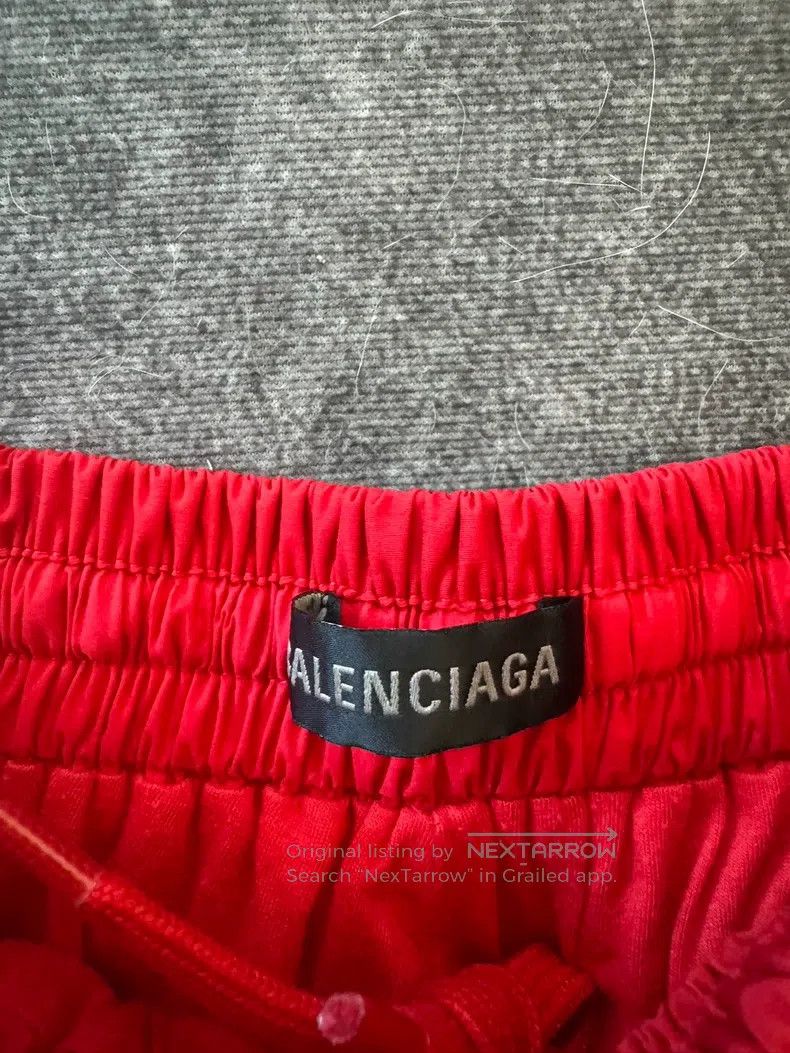Balenciaga Balenciaga Red Nylon Series Sweatpants Size US 30 / EU 46 - 3 Thumbnail