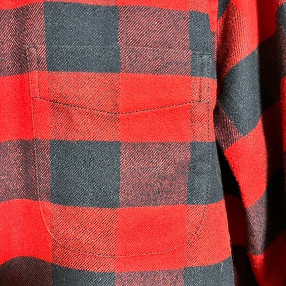 J.Crew J.Crew Red Navy Buffalo Check Shirt Slim Fit Size M Size US M / EU 48-50 / 2 - 2 Thumbnail