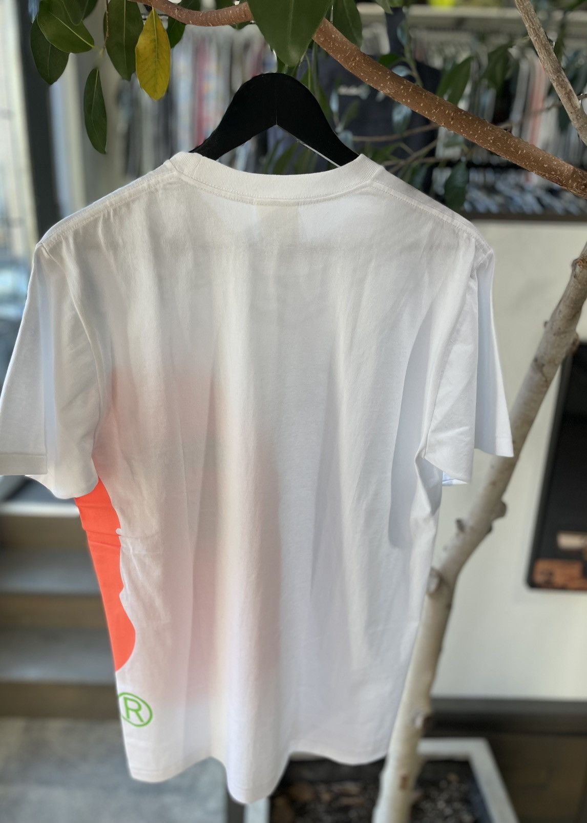 Bape Bape Neon Side Big Ape Head Tee White Size US M / EU 48-50 / 2 - 3 Thumbnail