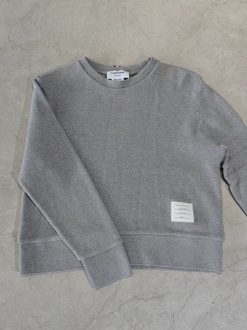 Thom Browne Thom Browne Grey hoodie Size US M / EU 48-50 / 2 - 1 Thumbnail