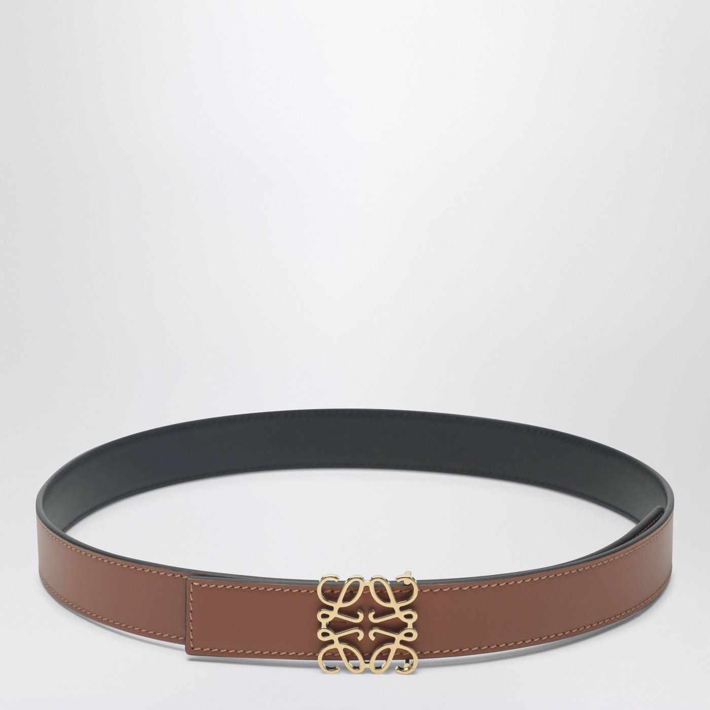 Loewe Loewe Reversible Brown/Black Anagram Belt Size ONE SIZE - 1 Thumbnail