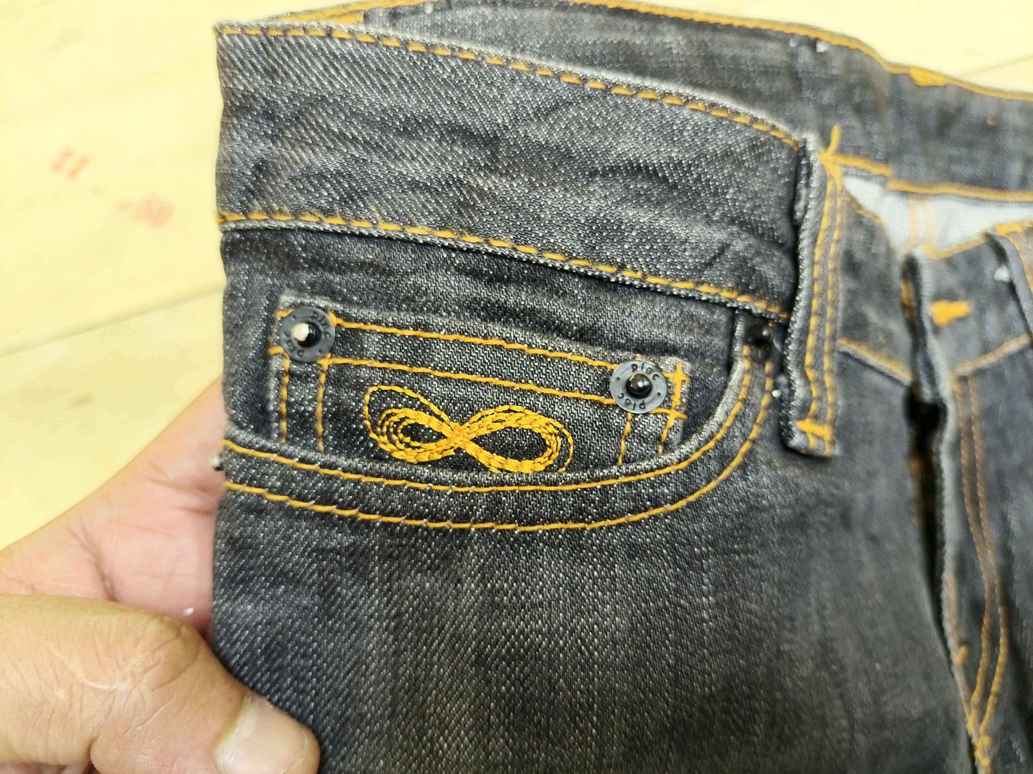 PLAC PLAC Skinny Denim Jeans Size 25" / US 0 / IT 36 - 5 Thumbnail