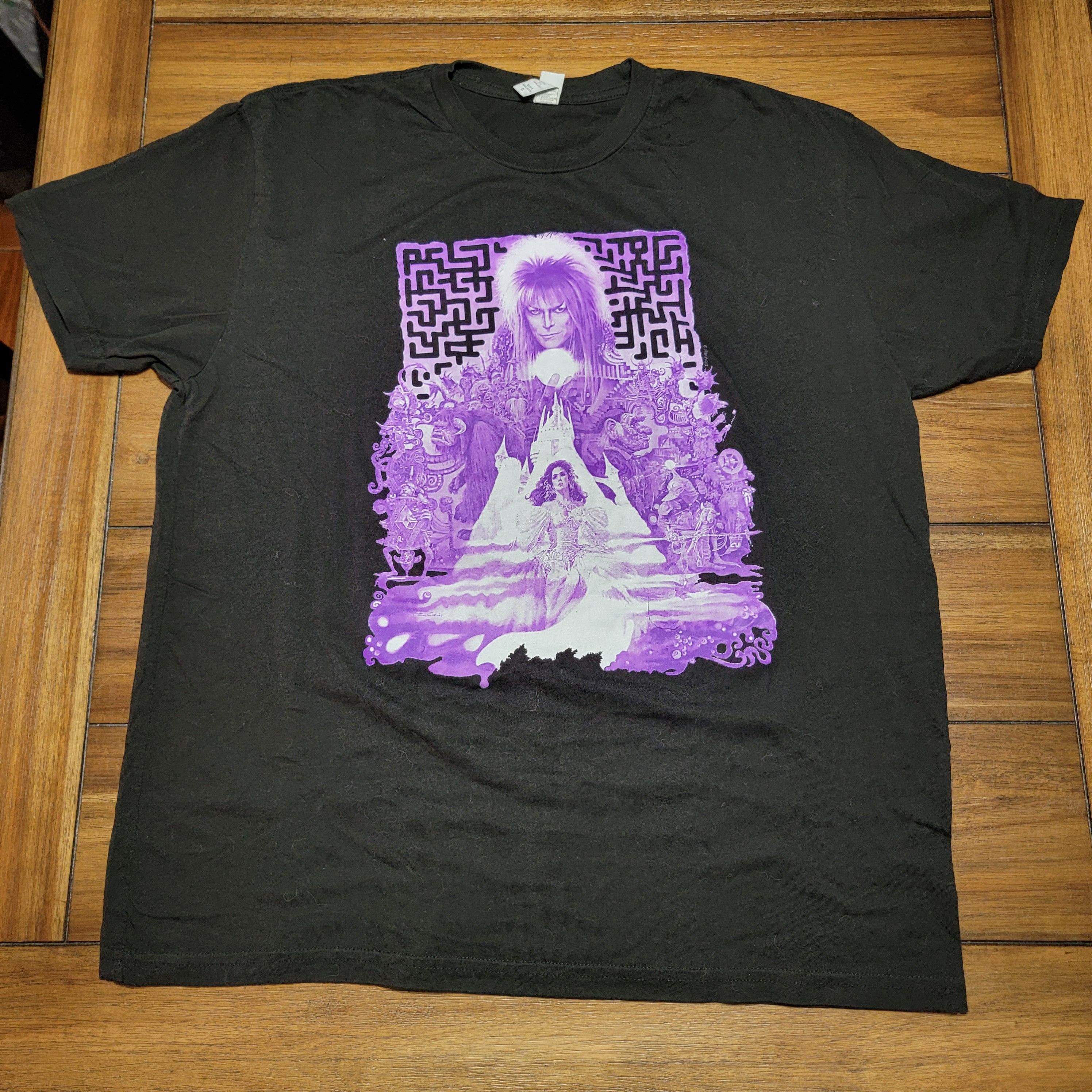 Other Rock Me Apparel SS Unisex Tee "David Bowie Labyrinth" - XL Size XL / US 12-14 / IT 48-50 - 1 Thumbnail