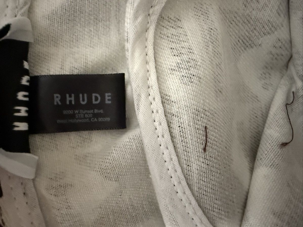 Rhude Rhude Moonlight Bucket Hat 'Multi' Allover Logo Graphic O/S Size ONE SIZE - 7 Thumbnail