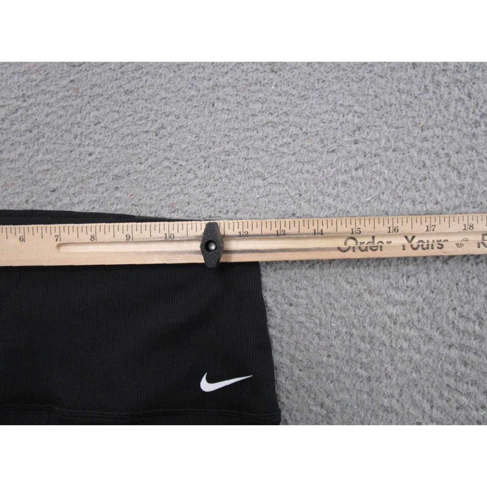 Nike Nike Pants Womens S Dri-Fit High Waist Ribbed Stirrup Tights BV4568 NEW Black Polyester Spandex Leggings Athletic Womens 90s? Size 28" / US 6 / IT 42 - 5 Thumbnail
