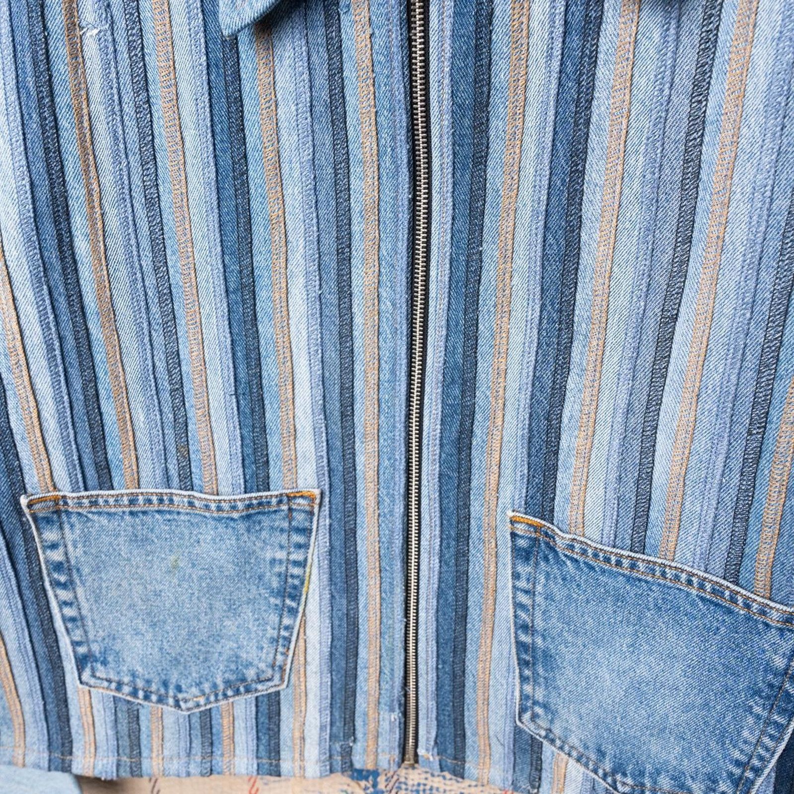 Levi's Custom upcycled cropped jacket reworked Size US XL / EU 56 / 4 - 4 Thumbnail