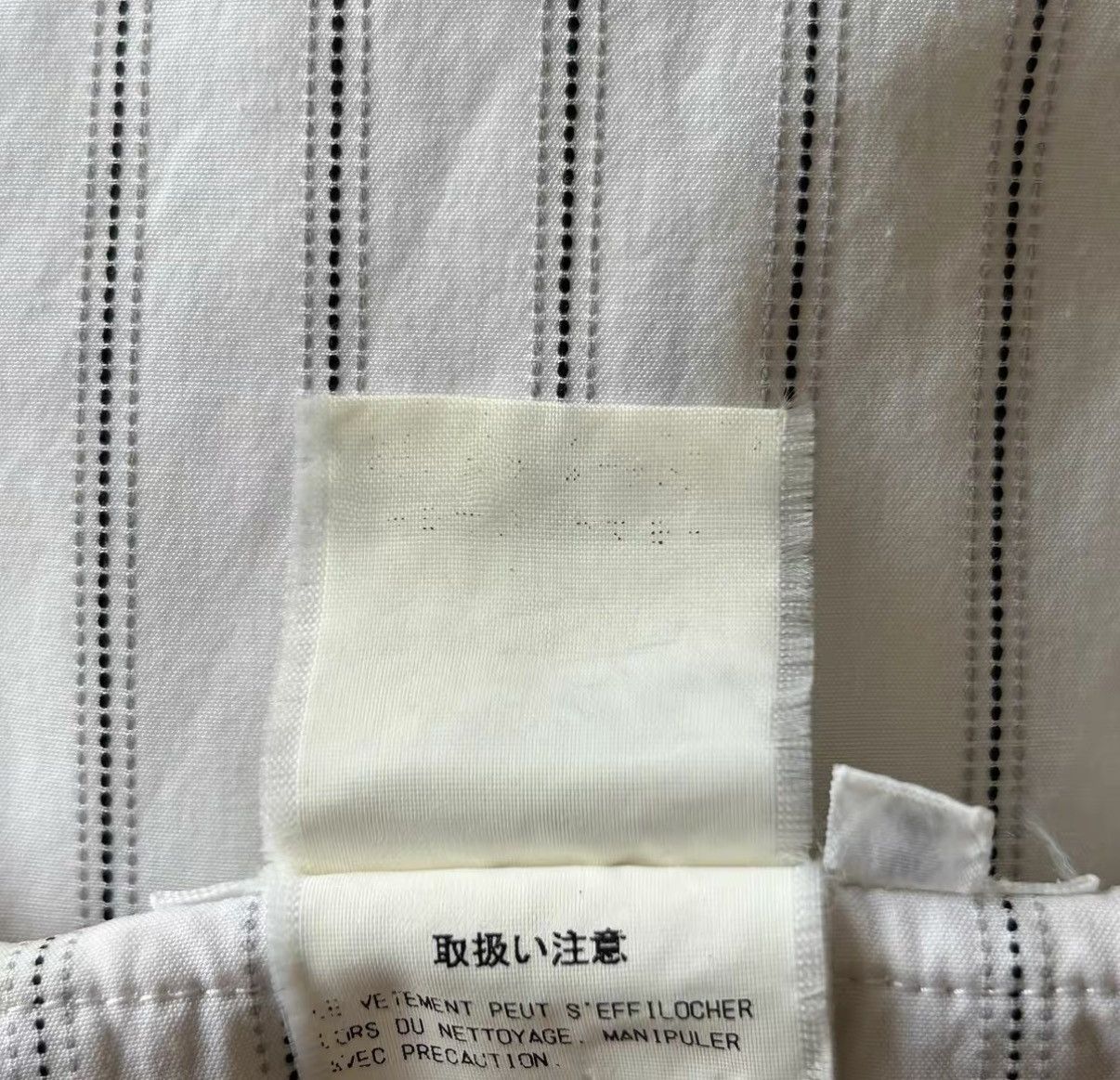 Yohji Yamamoto Yohji Yamamoto 06SS Baseball Zip Short Sleeve Shirt K4 Size US M / EU 48-50 / 2 - 7 Thumbnail