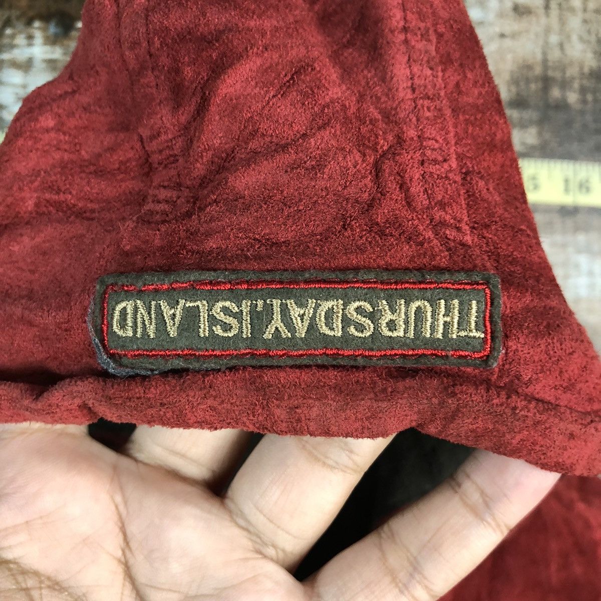 Japanese Brand Thursday Island Red Hoodie sweatshirt #A2452 Size US M / EU 48-50 / 2 - 11 Thumbnail