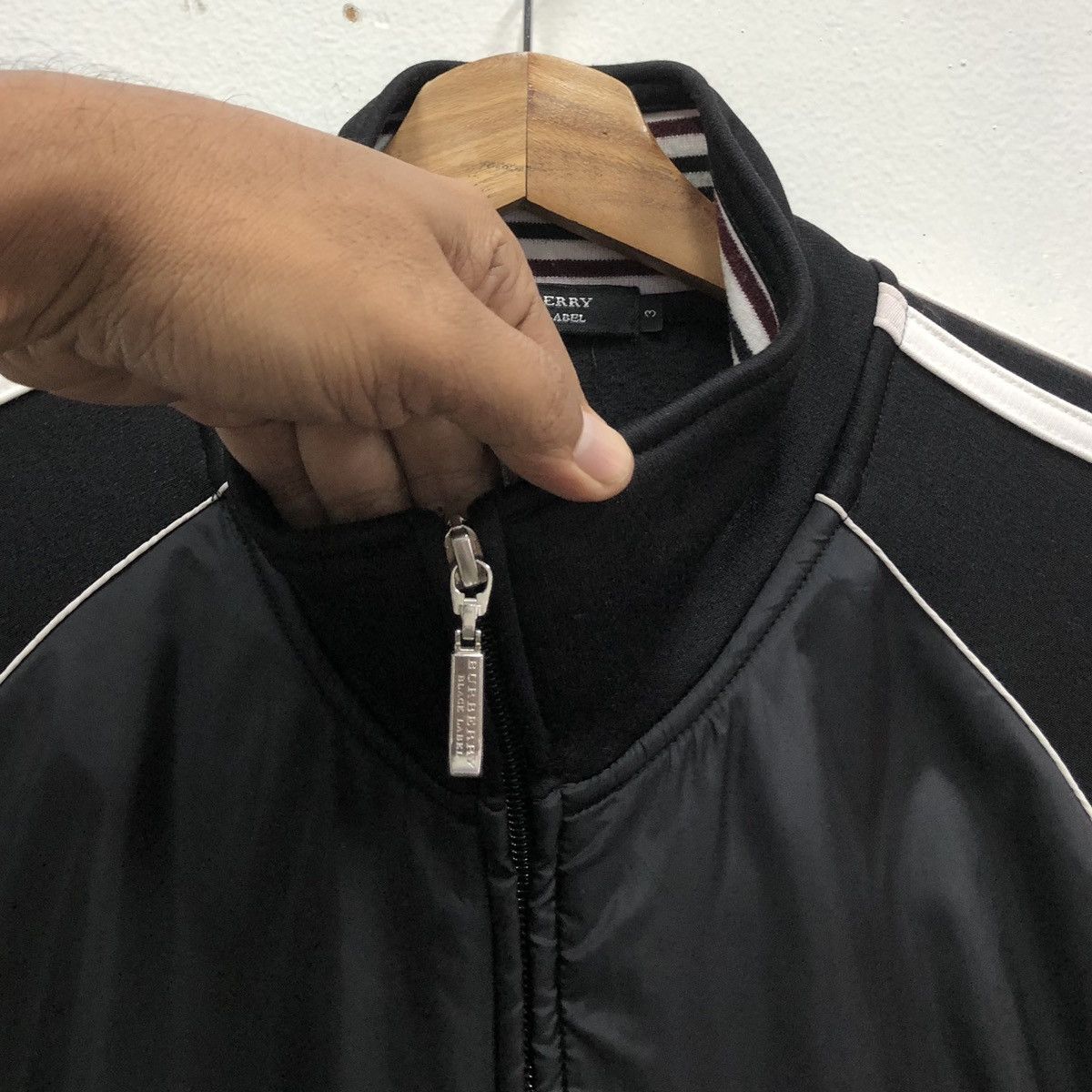 Burberry Burberry Black Label Embroidery Logo Track Jacket Size US M / EU 48-50 / 2 - 6 Thumbnail