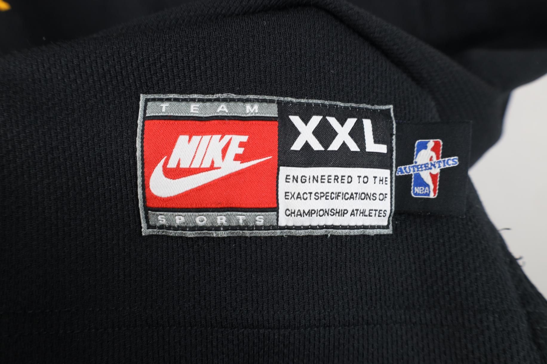 Nike Vintage 90s Nike NBA Basketball Jersey Training Black Teal Size US XXL / EU 58 / 5 - 9 Thumbnail