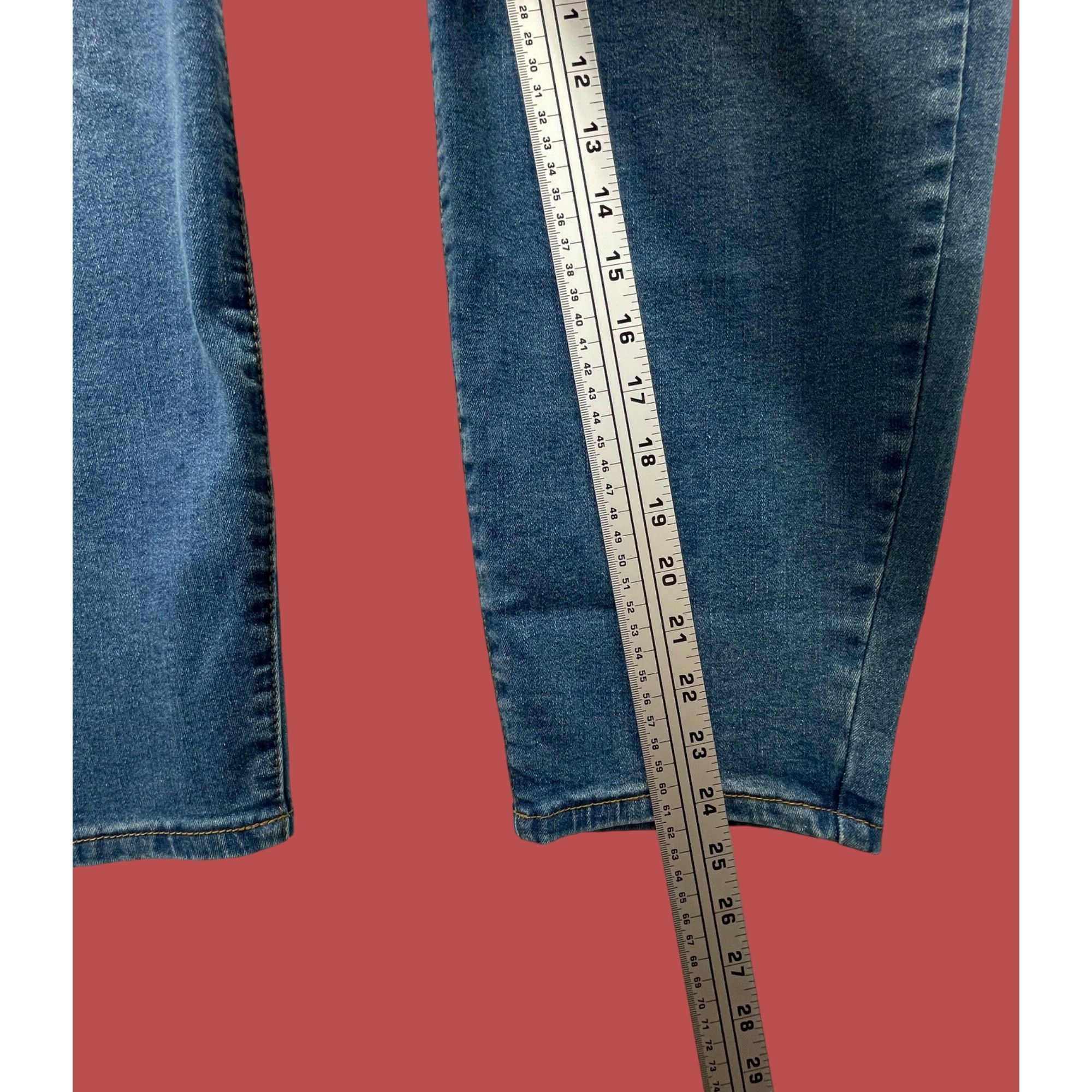 Other Rue + - Women's Ultimate Stretch Curvy High-Rise Jeans - Blu Size 42" / US 20 - 6 Thumbnail