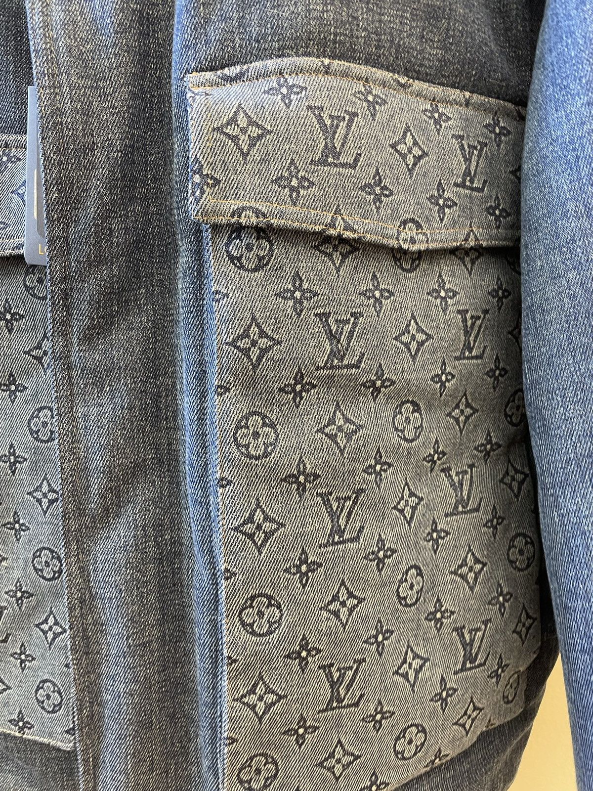 Louis Vuitton Louis Vuitton Denim Jacket Size US XL / EU 56 / 4 - 2 Thumbnail