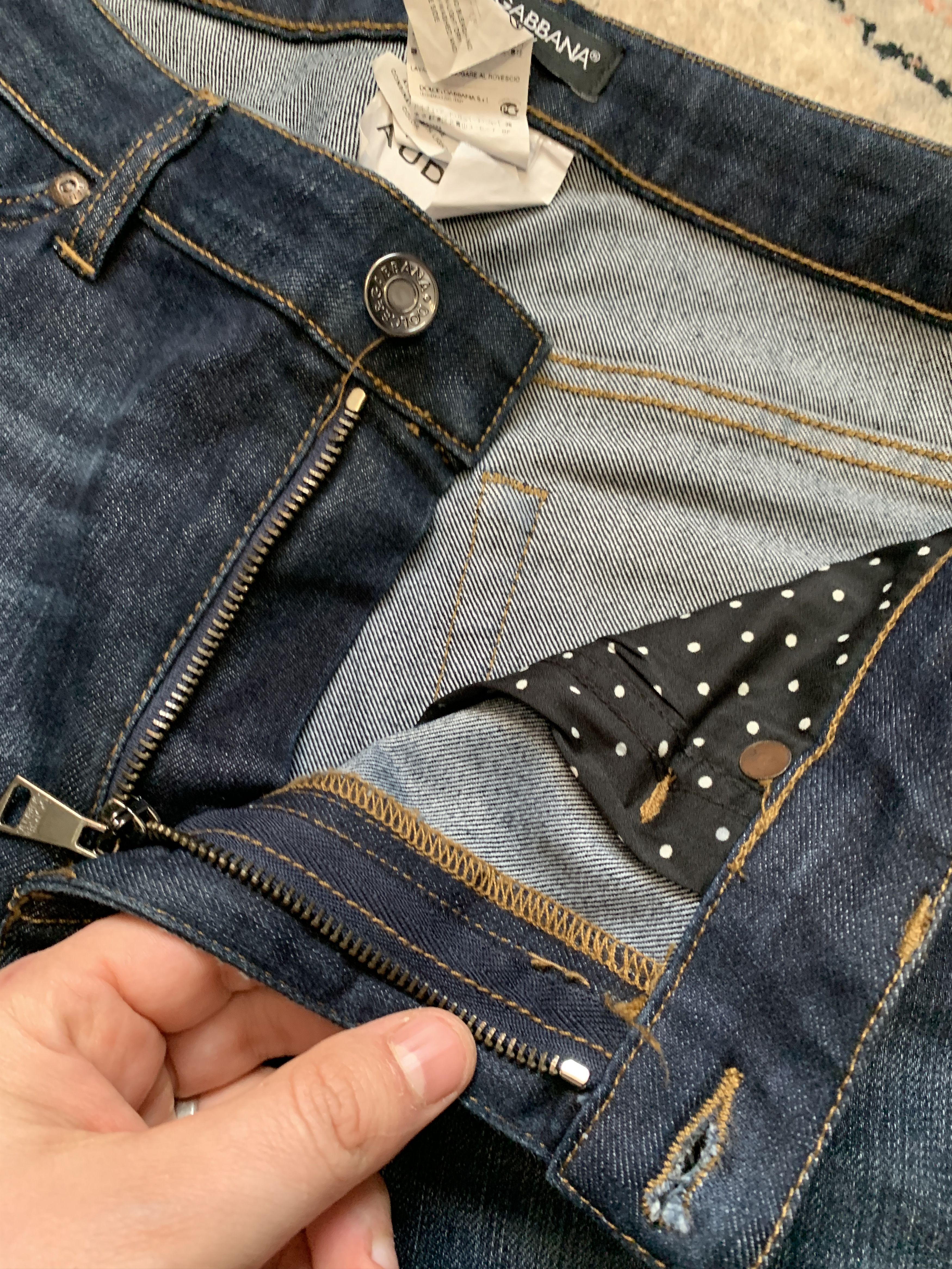Dolce & Gabbana Dolce & Gabbana Jeans Size 44 Size 30" / US 8 / IT 44 - 11 Thumbnail