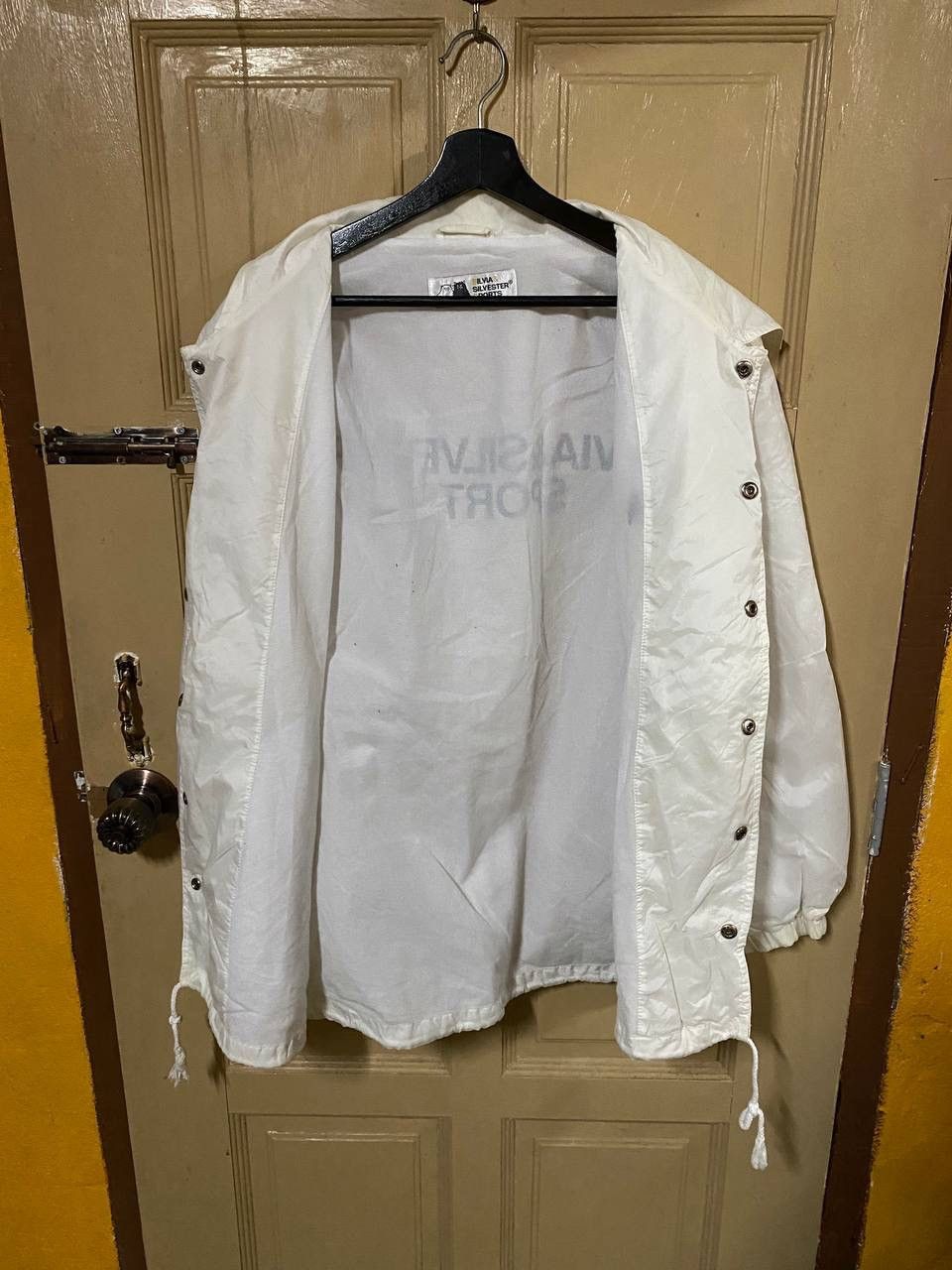 Vintage Vintage 90s Silvia & Silvester Nylon Coach Jacket Size US L / EU 52-54 / 3 - 8 Thumbnail