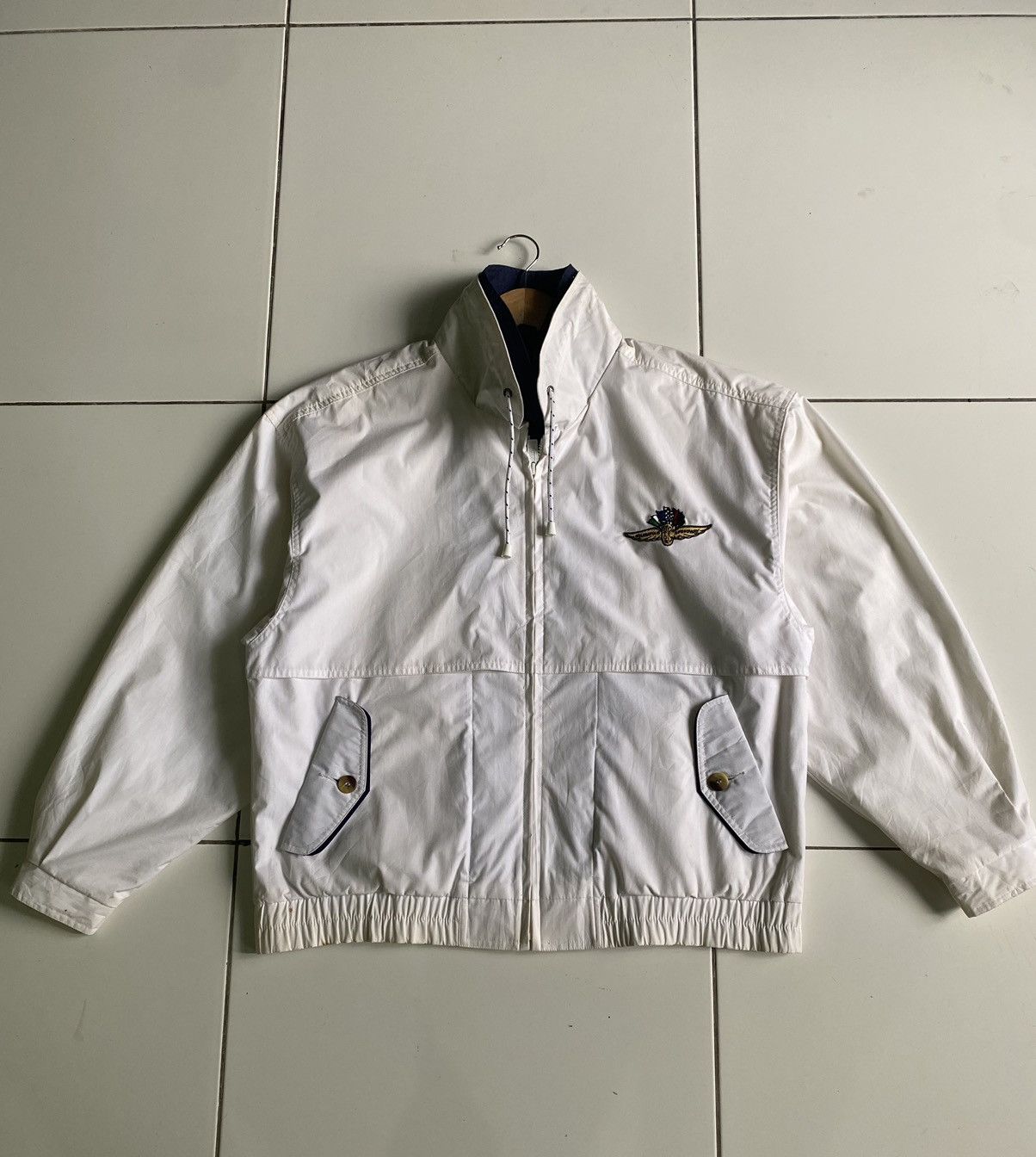 Gear for Sports × Snow Peak Vintage speedway Hockey’s Windbreaker White Jackets Size US M / EU 48-50 / 2 - 1 Thumbnail