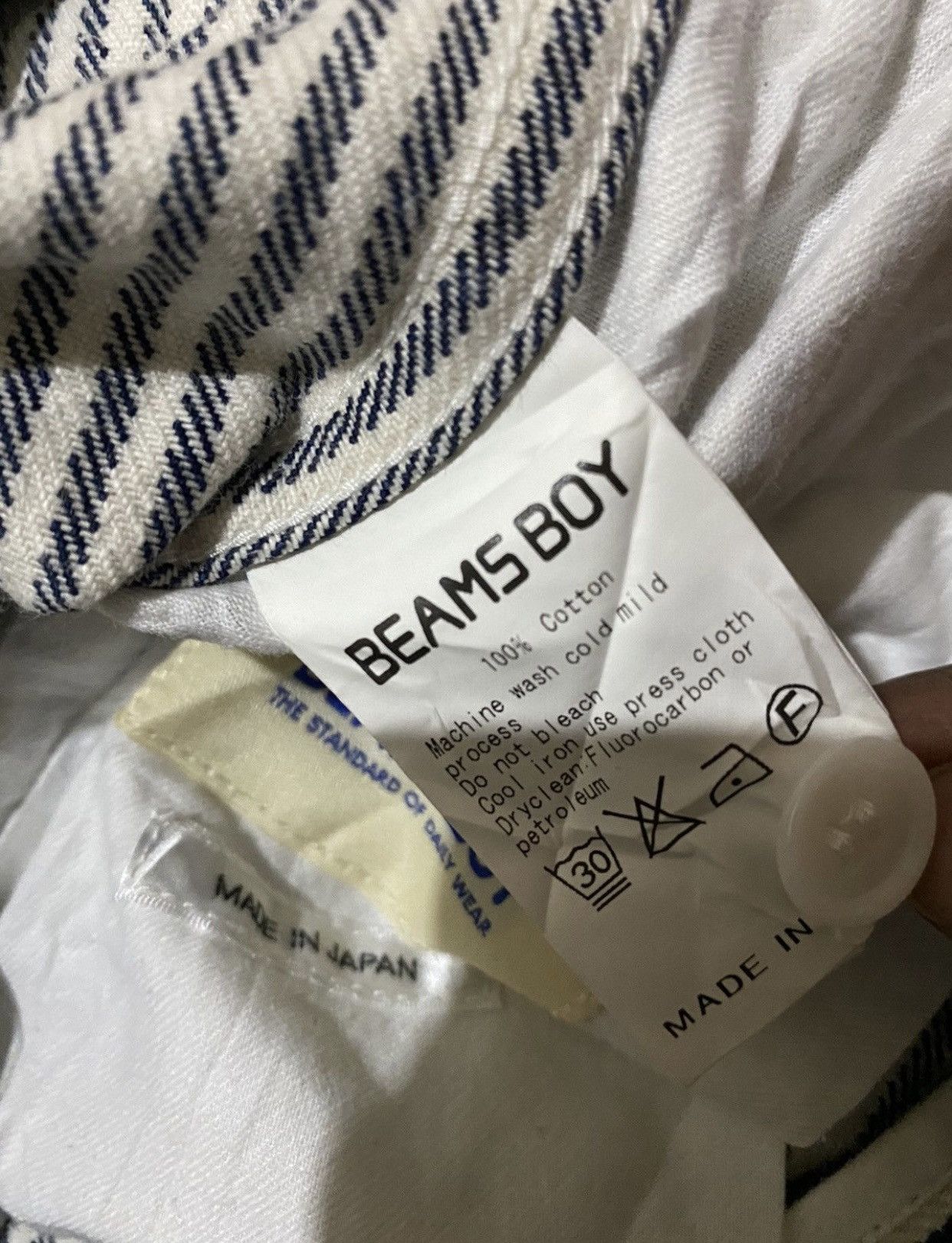 Beams Plus 💥Japanese Beams Boy Stripe Wide Pant Size 32" / US 10 / IT 46 - 9 Thumbnail