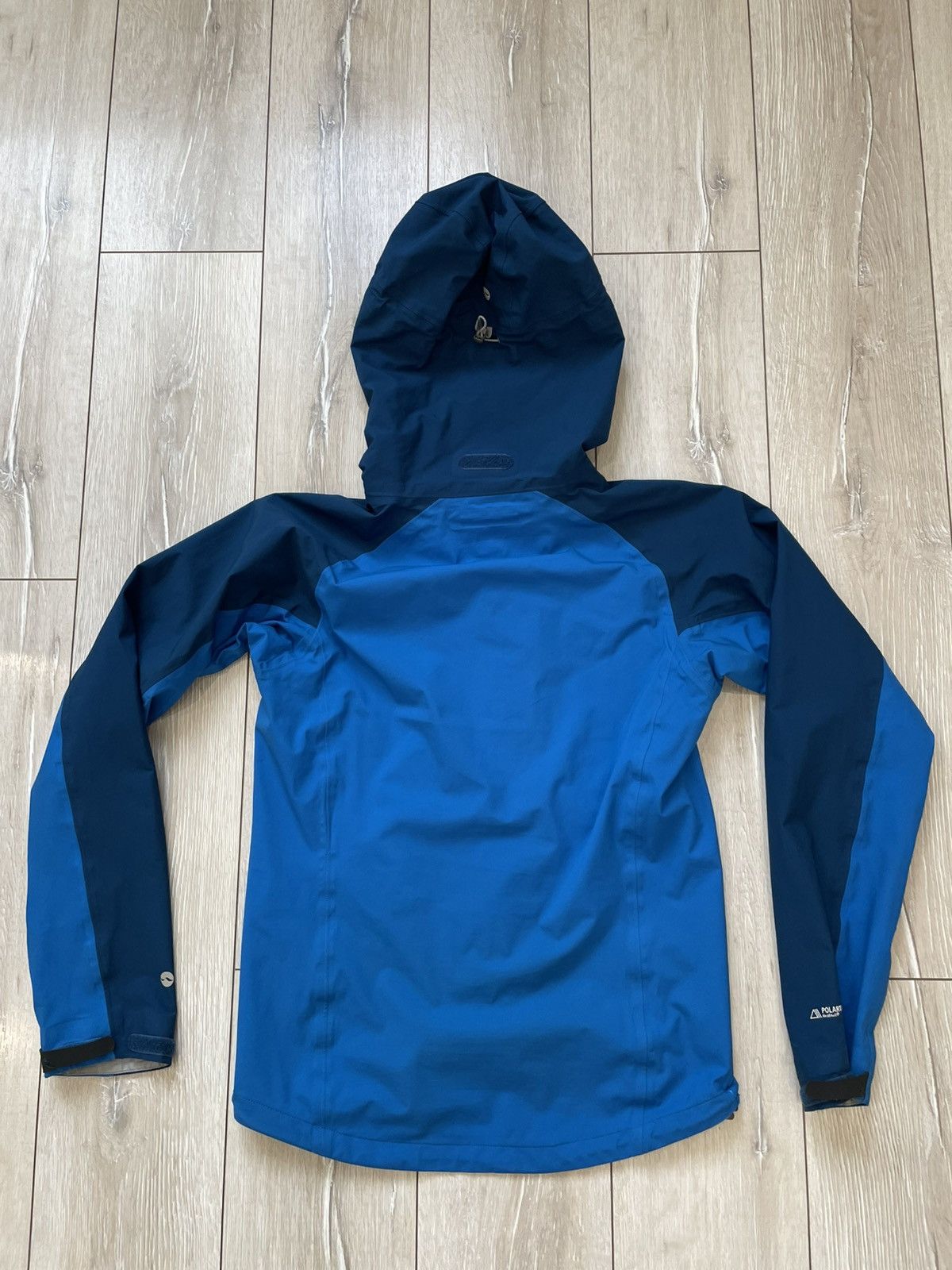 RAB SPARK BLUE POLARTEC NEOSHELL FULL ZIP WATERPROOF JACKET