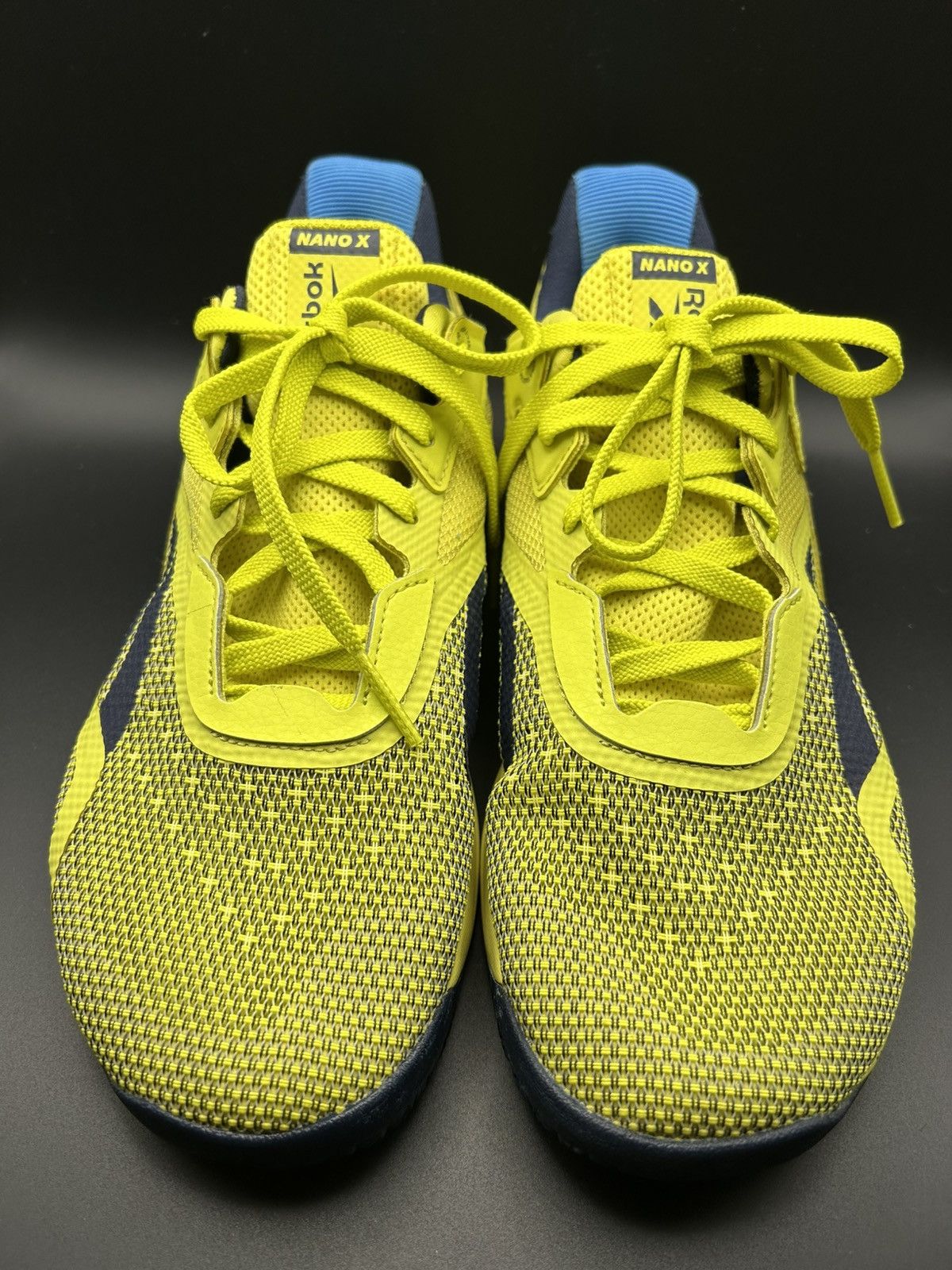 Reebok Reebok Mens Nano X FW8128 Yellow Running Shoes Sneakers Size US 8 / EU 41 - 12 Thumbnail