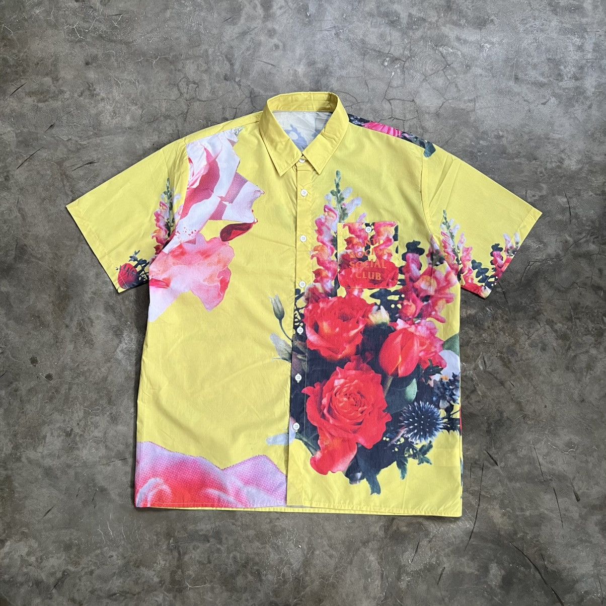 Anti Social Social Club ASSC Open Collar Summers Over Button up Shirt Size US XL / EU 56 / 4 - 2 Thumbnail