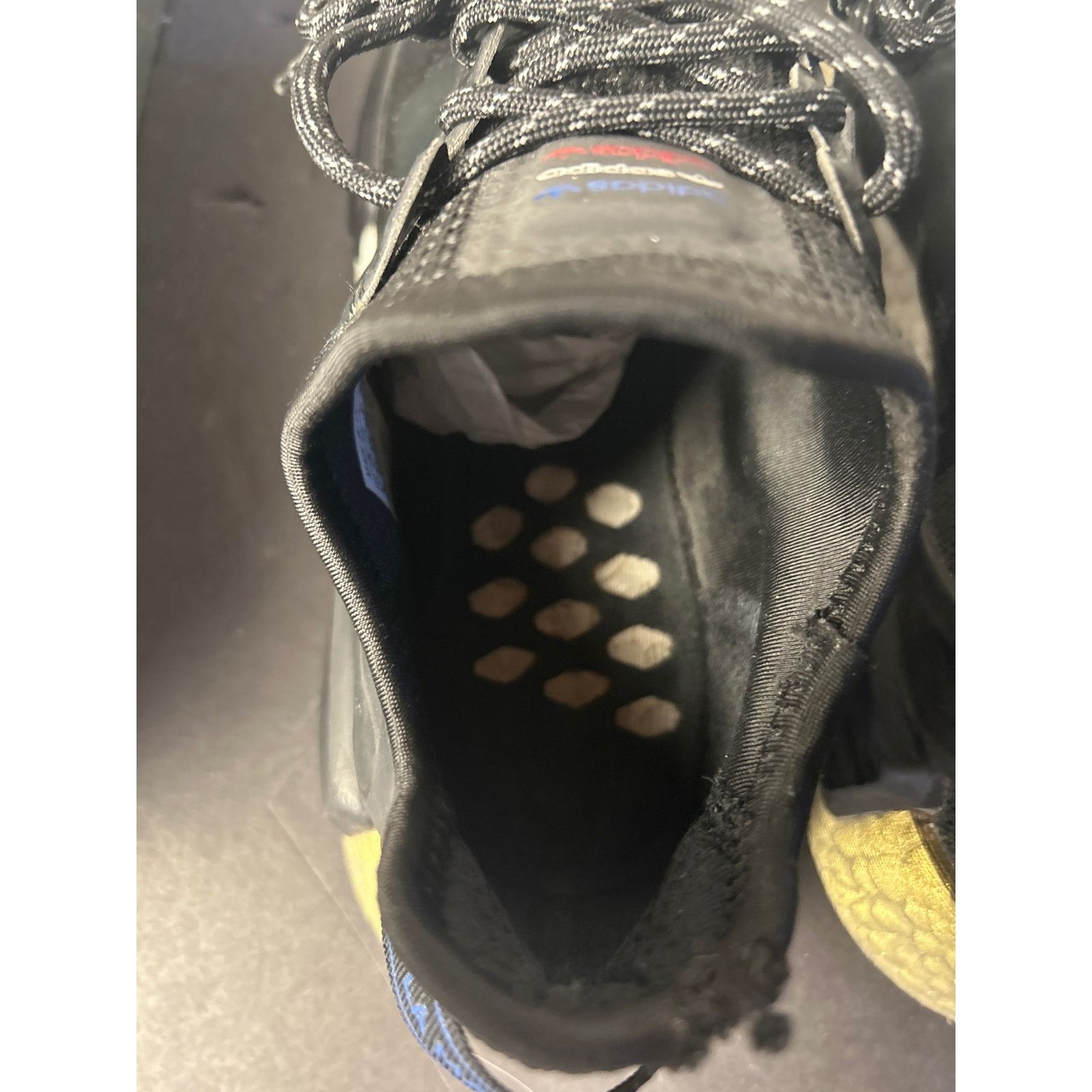 Adidas Adidas Mens NMD_R1 V2 J 'Black Gold Metallic' Size 5 Size US 5 / EU 37 - 10 Thumbnail