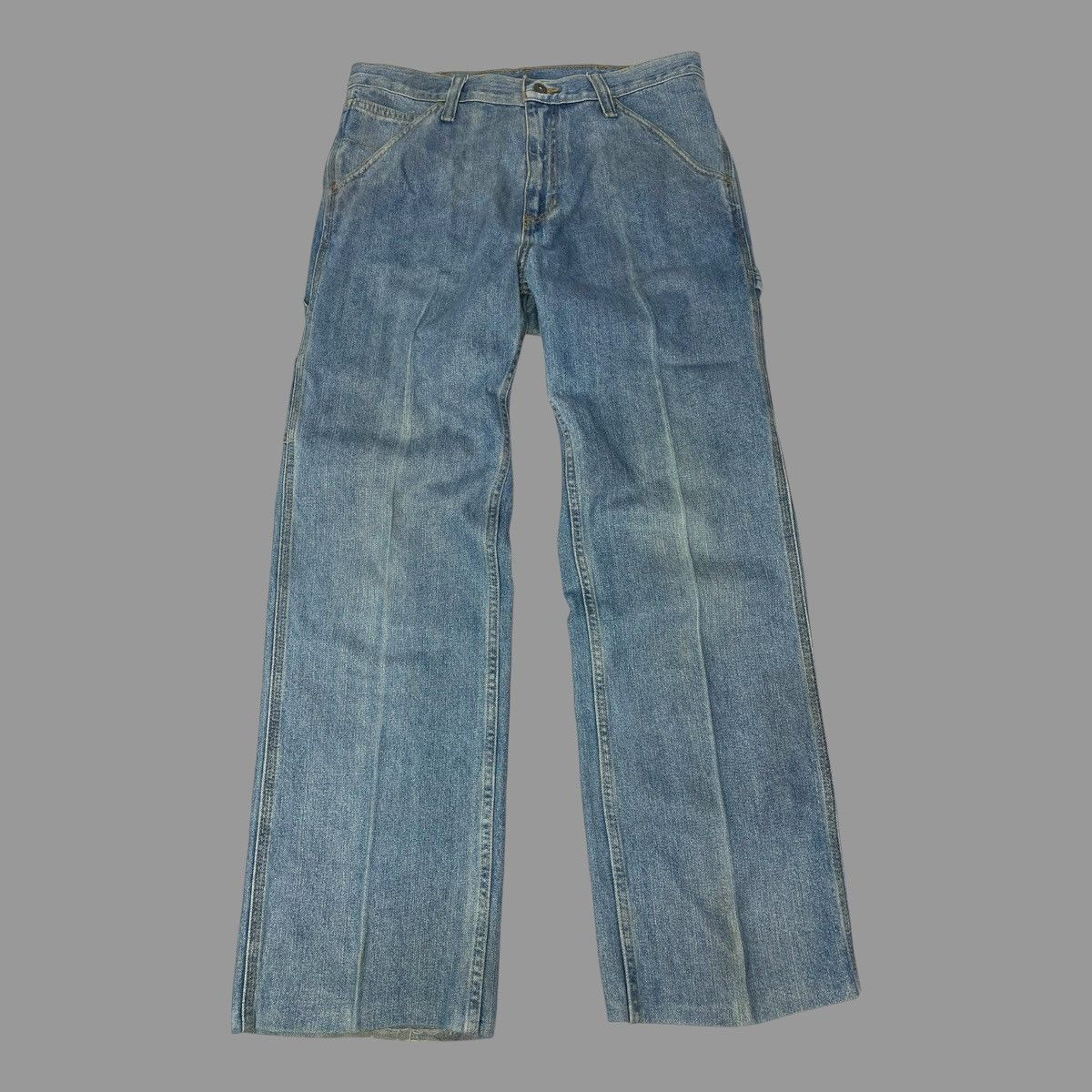 Vintage Vintage 90s baggy carpenter denim jeans Size US 34 / EU 50 - 1 Thumbnail