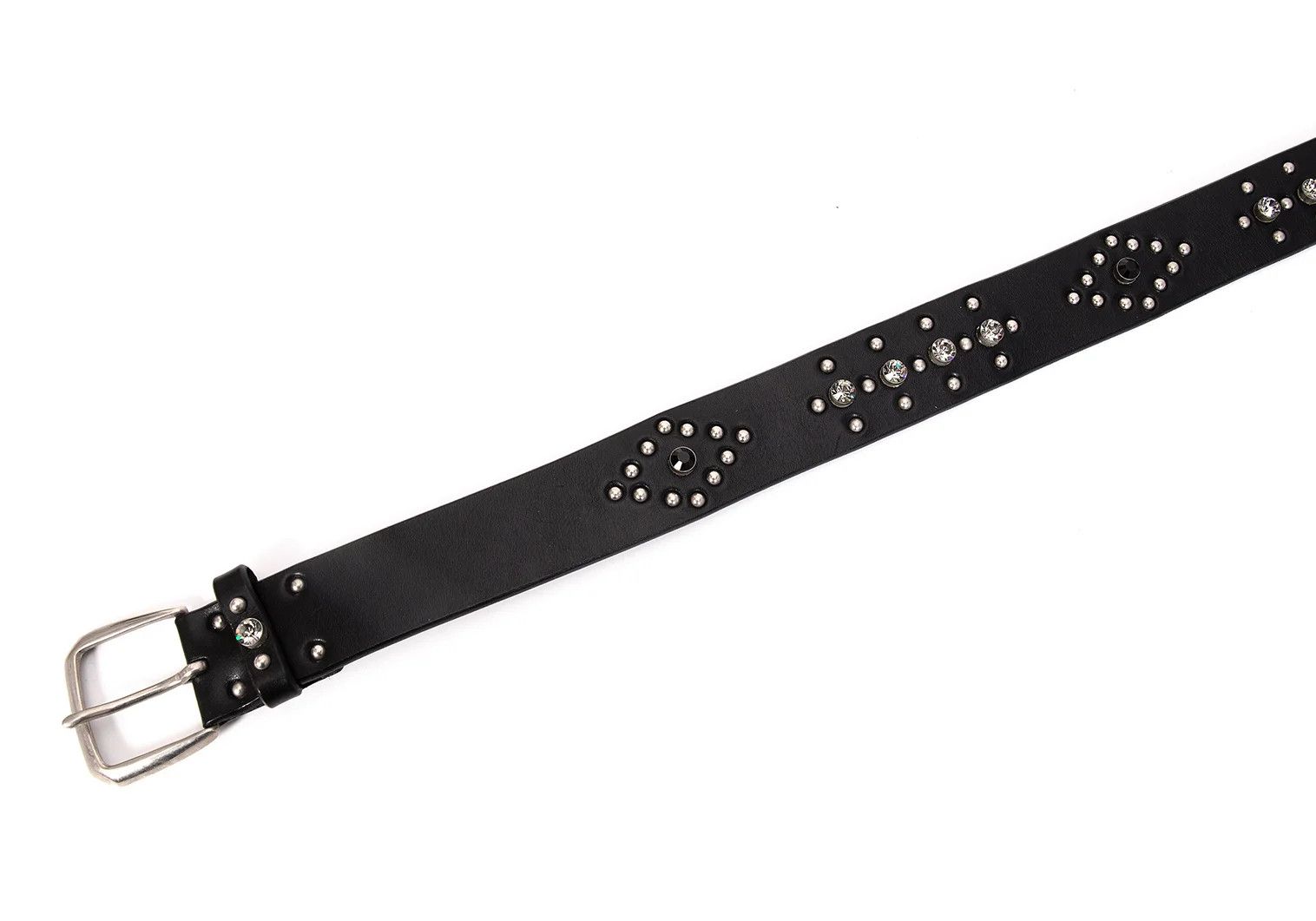 Yohji Yamamoto Yohji Yamamoto Studded Leather Belt Black Size ONE SIZE - 3 Thumbnail