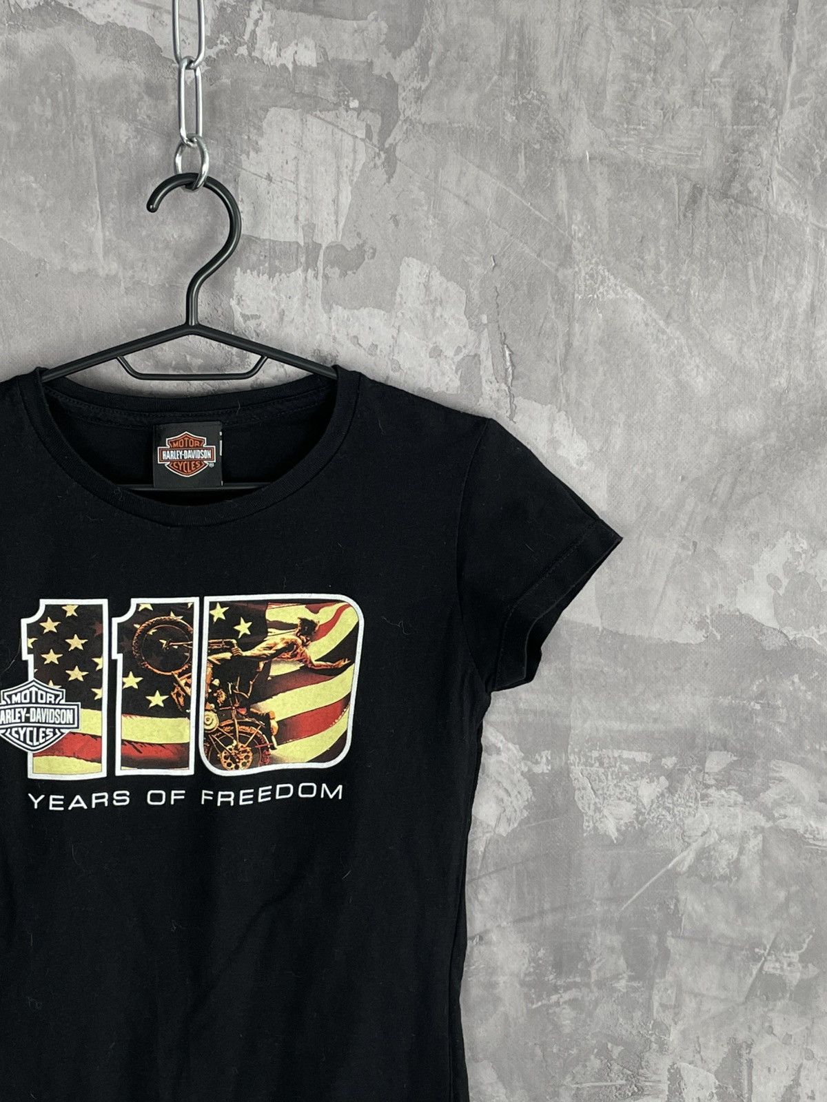 Harley Davidson × Vintage Vintage Y2K Harley Davidson Printed Retro 00s Tank Top Size M / US 6-8 / IT 42-44 - 4 Thumbnail