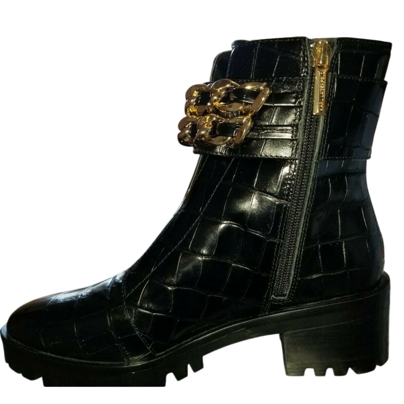 Karl Lagerfeld KARL LAGERFELD PARIS Palmer Combat Boots NEW 7.5 Size US 7.5 / IT 37.5 - 4 Thumbnail