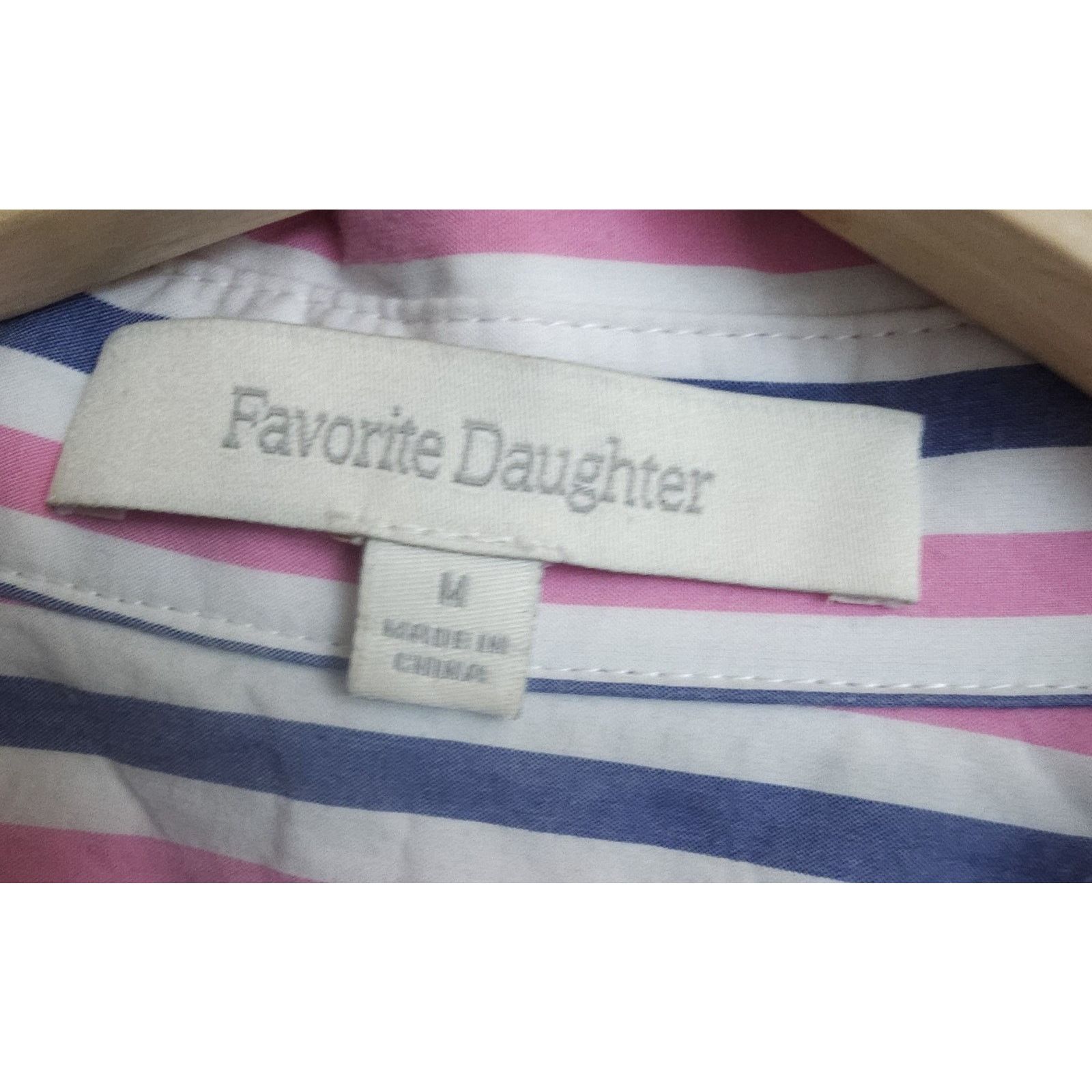Other Favorite Daughter Ex Boyfriend Shirt Womens Pinstripe Size M Size M / US 6-8 / IT 42-44 - 9 Thumbnail